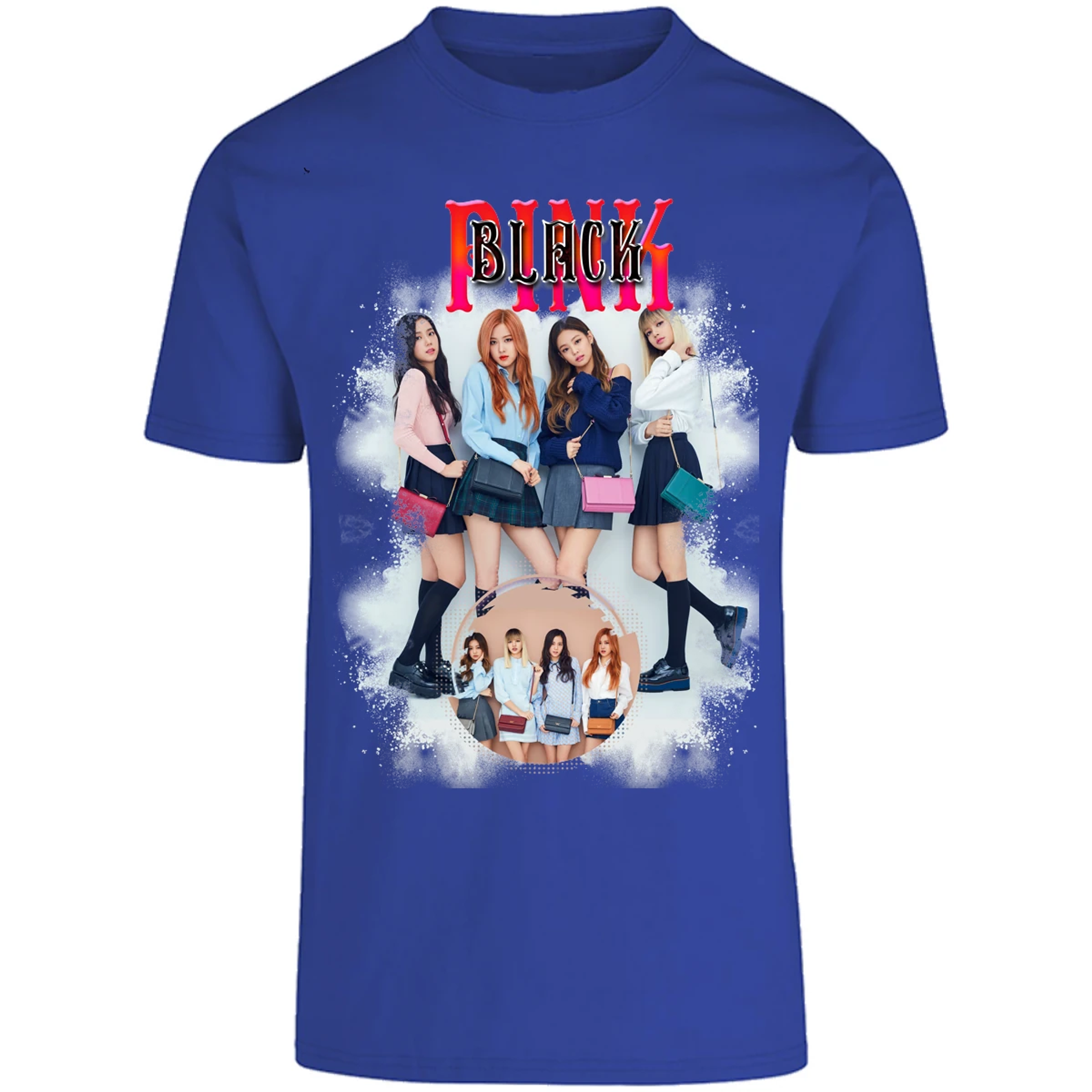 Playera Musica Black Pink Sublimation para Adulto 19