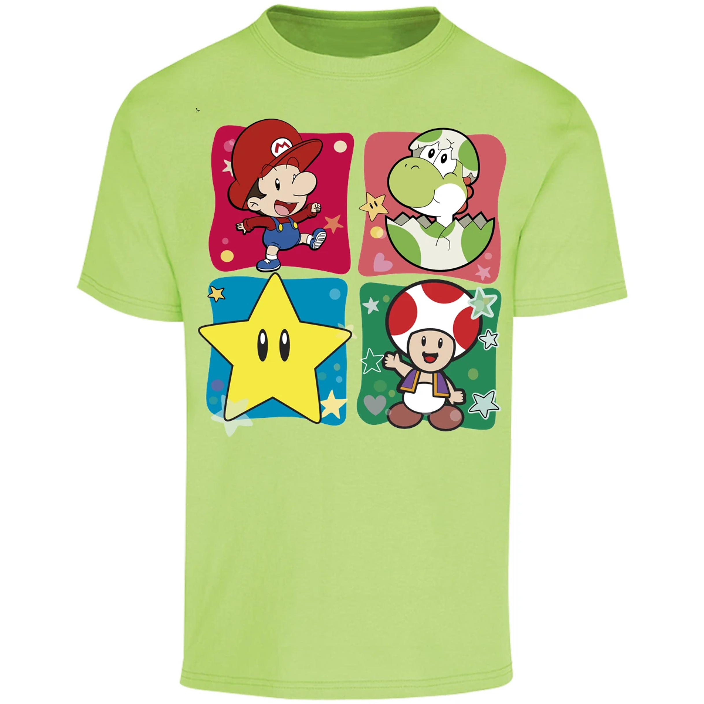 Playera Mario Bros Baby Mario para Adulto 21
