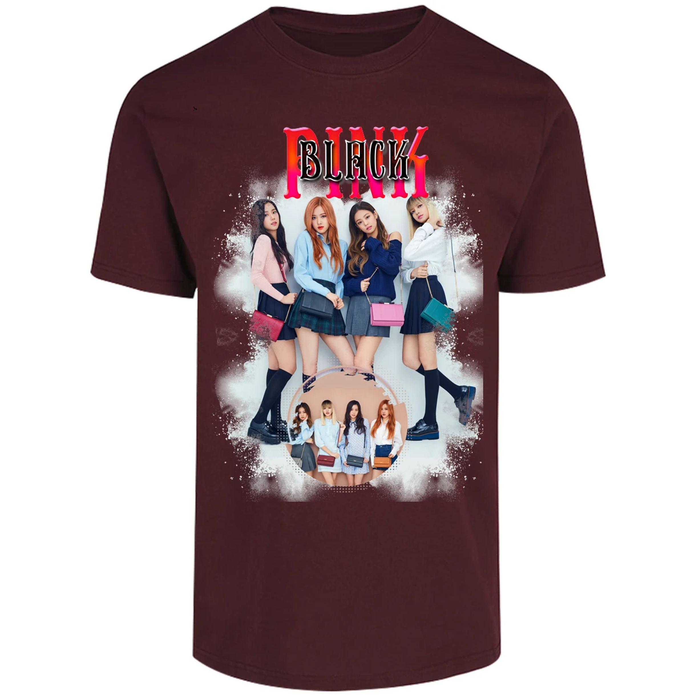 Playera Musica Black Pink Sublimation para Adulto 21