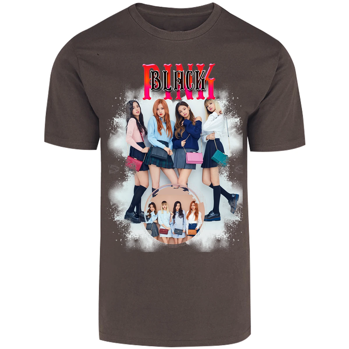 Playera Musica Black Pink Sublimation para Adulto 23