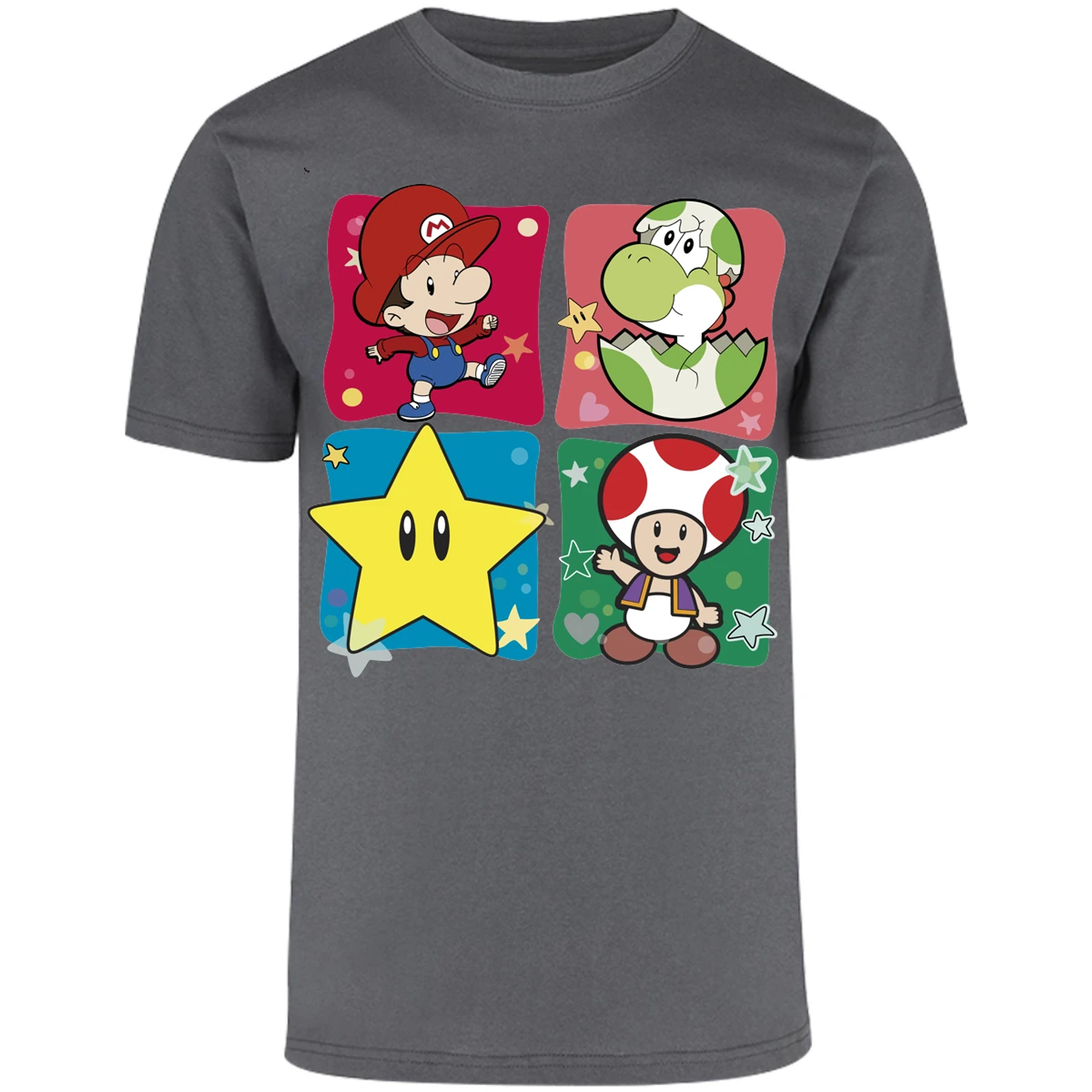 Playera Mario Bros Baby Mario para Adulto 26