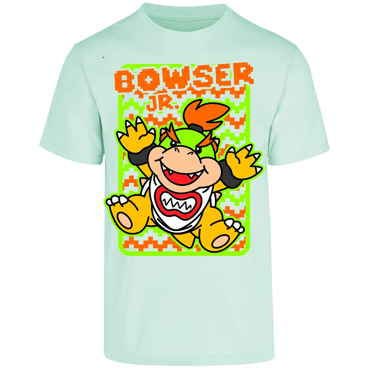 Playera Mario Bros Bowser Junior para Adulto 7