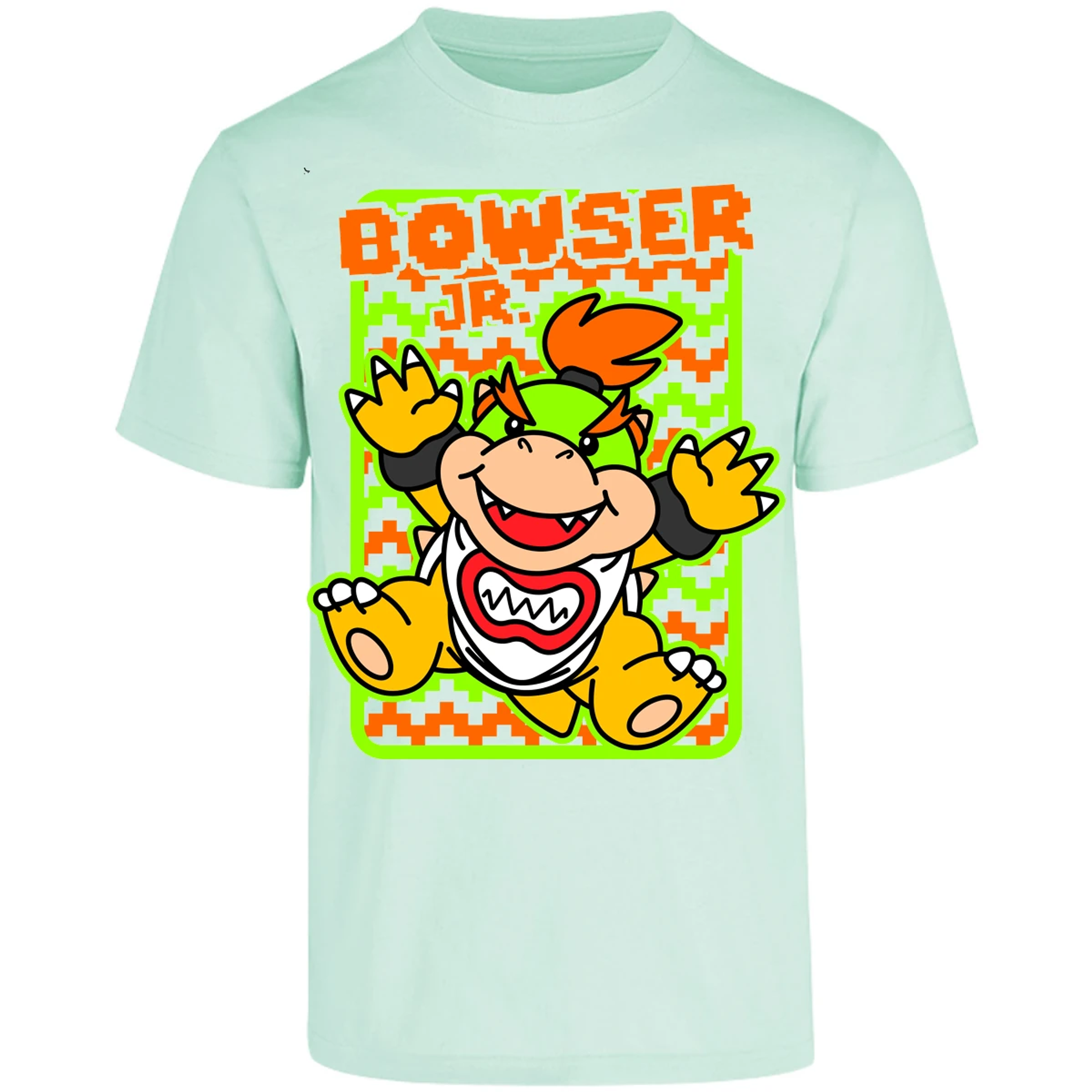 Playera Mario Bros Bowser Junior para Adulto 7