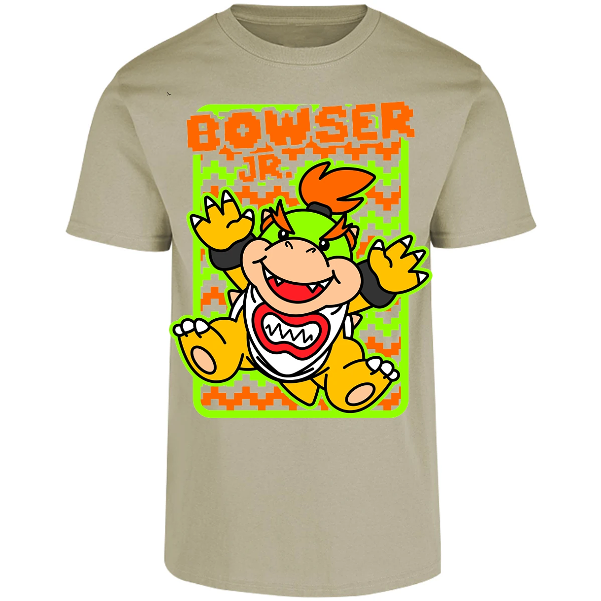 Playera Mario Bros Bowser Junior para Adulto 1
