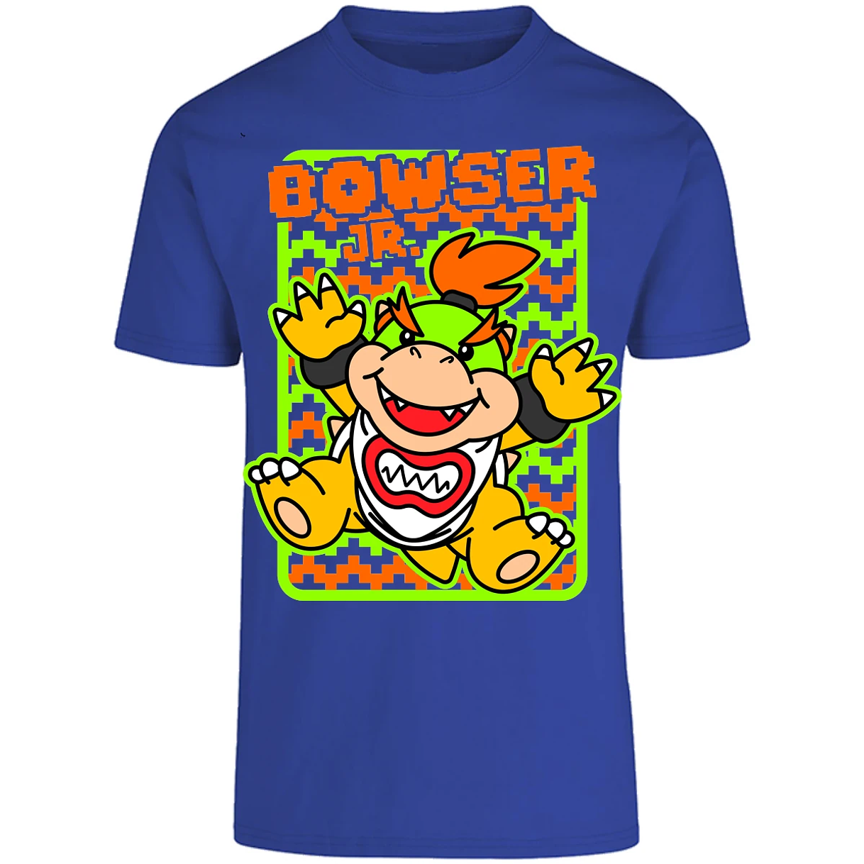 Playera Mario Bros Bowser Junior para Adulto 4