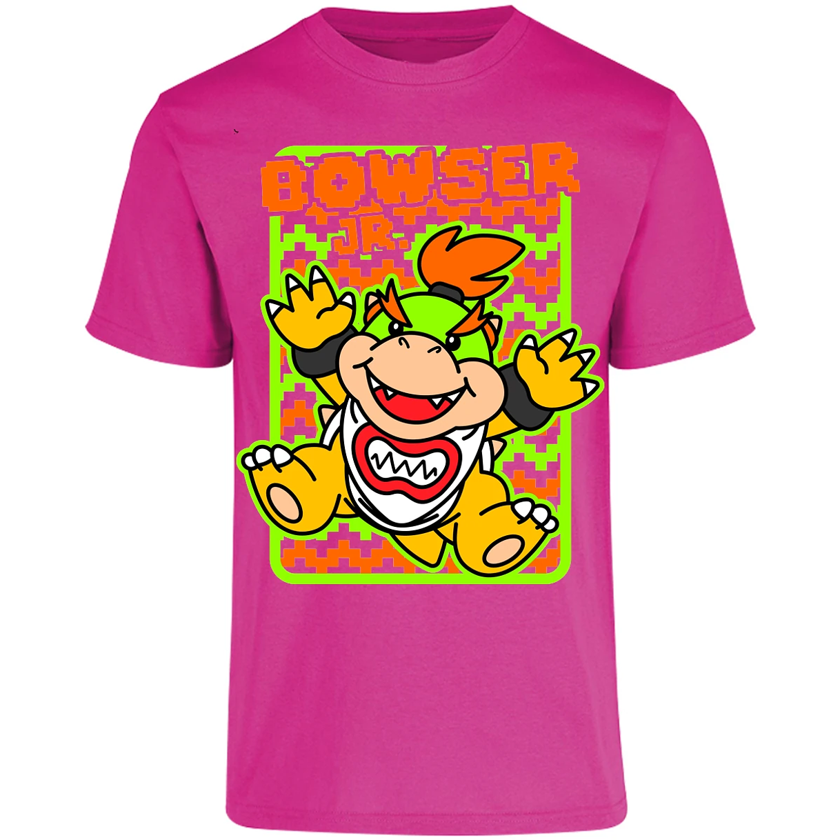 Playera Mario Bros Bowser Junior para Adulto 5