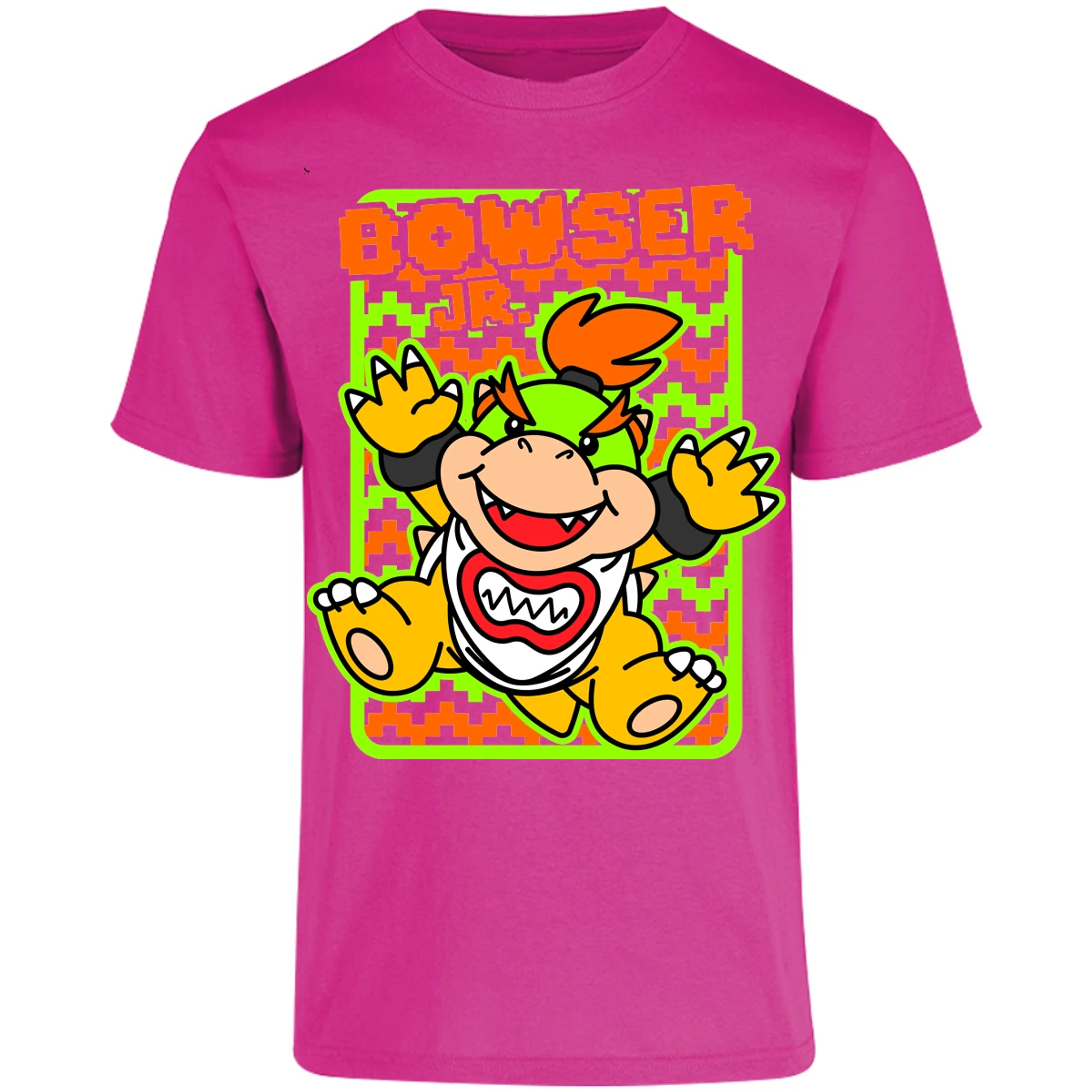 Playera Mario Bros Bowser Junior para Adulto 5