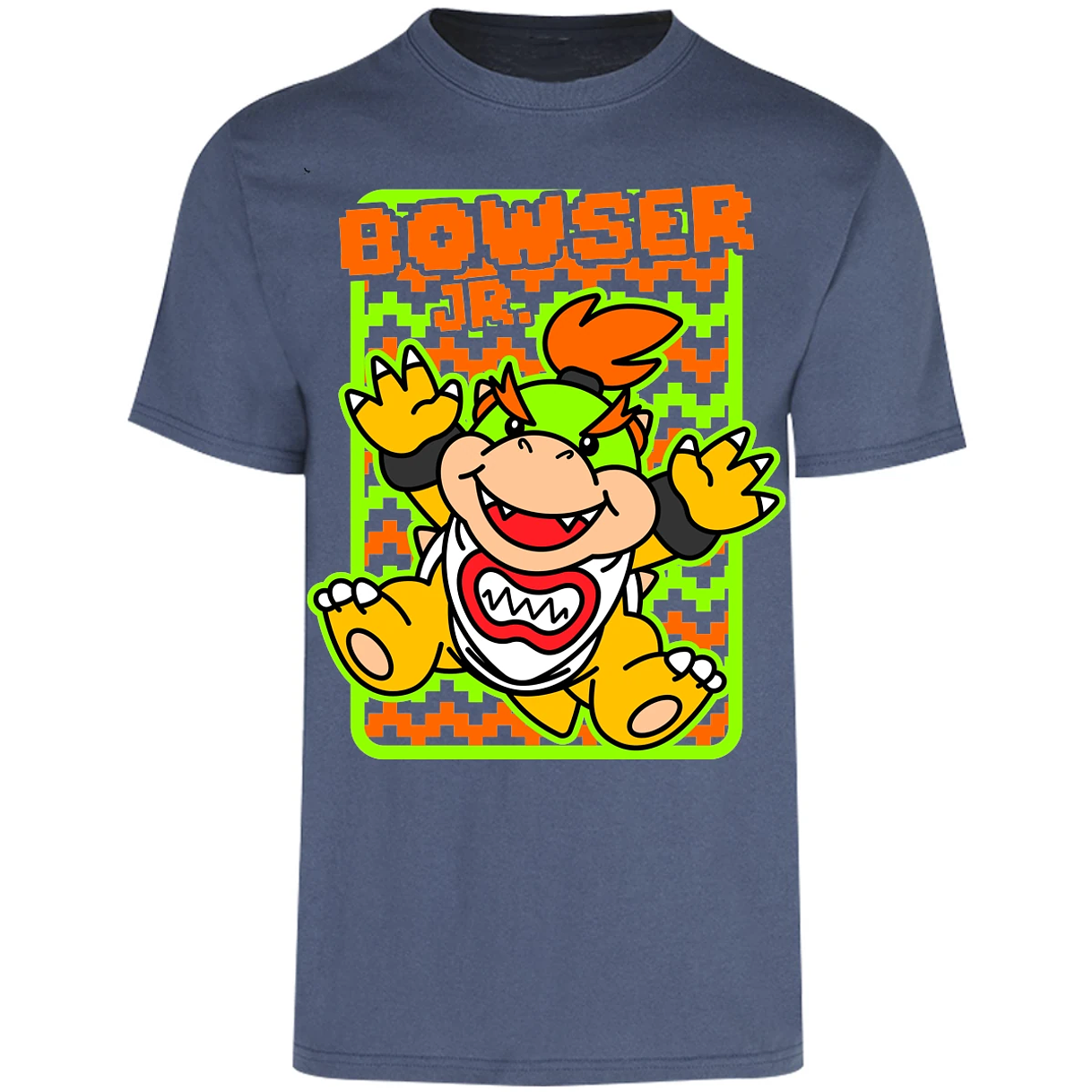 Playera Mario Bros Bowser Junior para Adulto 6