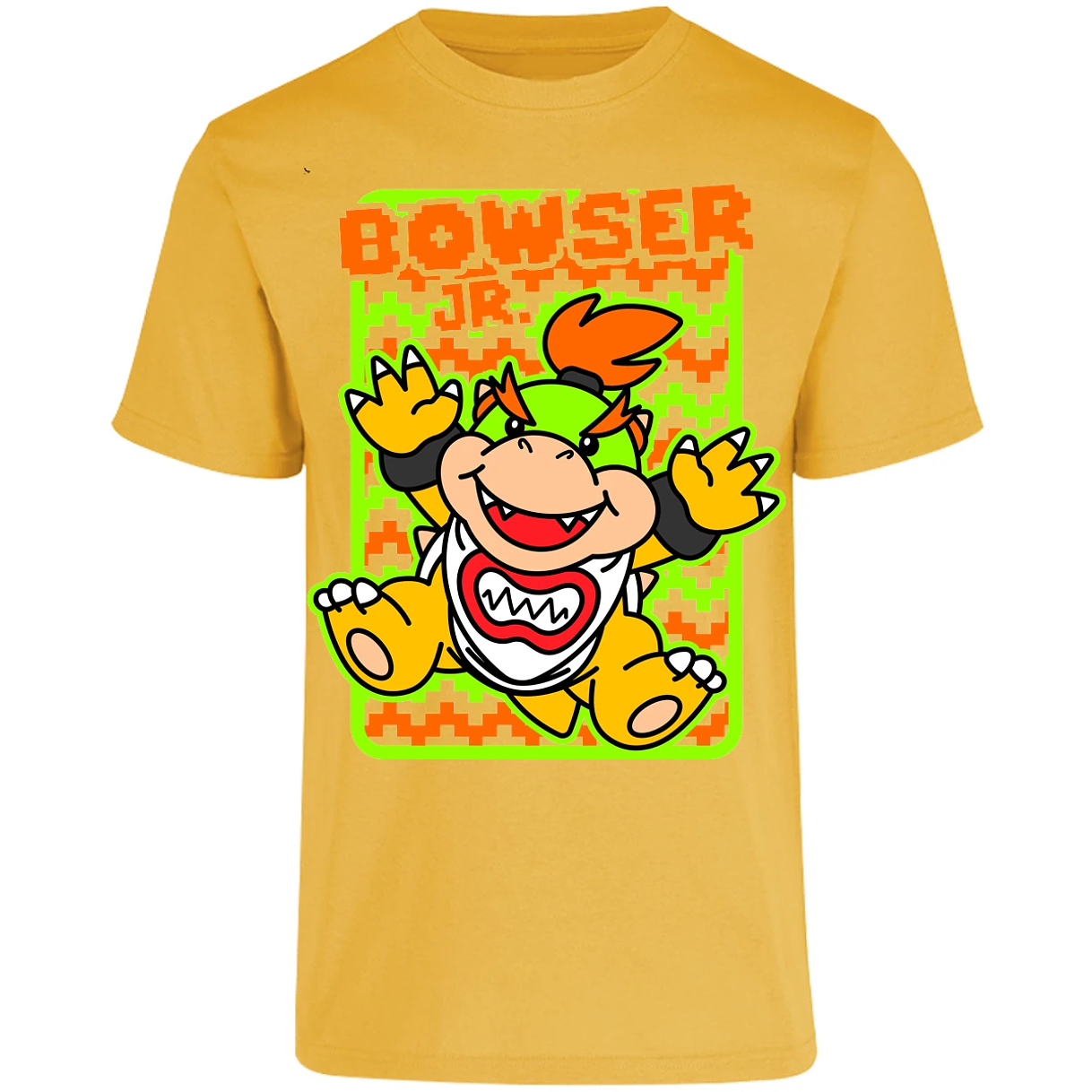 Playera Mario Bros Bowser Junior para Adulto 8
