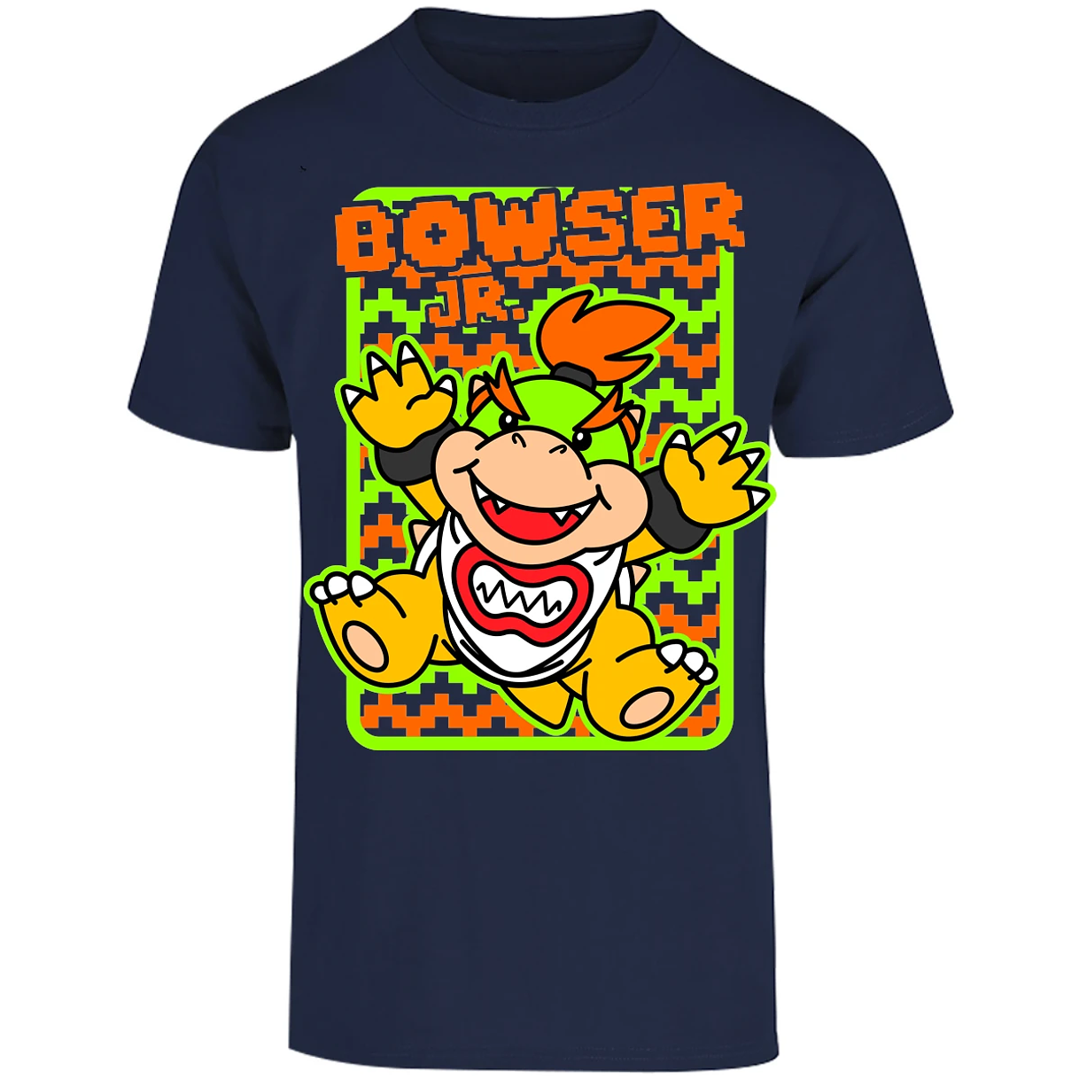 Playera Mario Bros Bowser Junior para Adulto 9