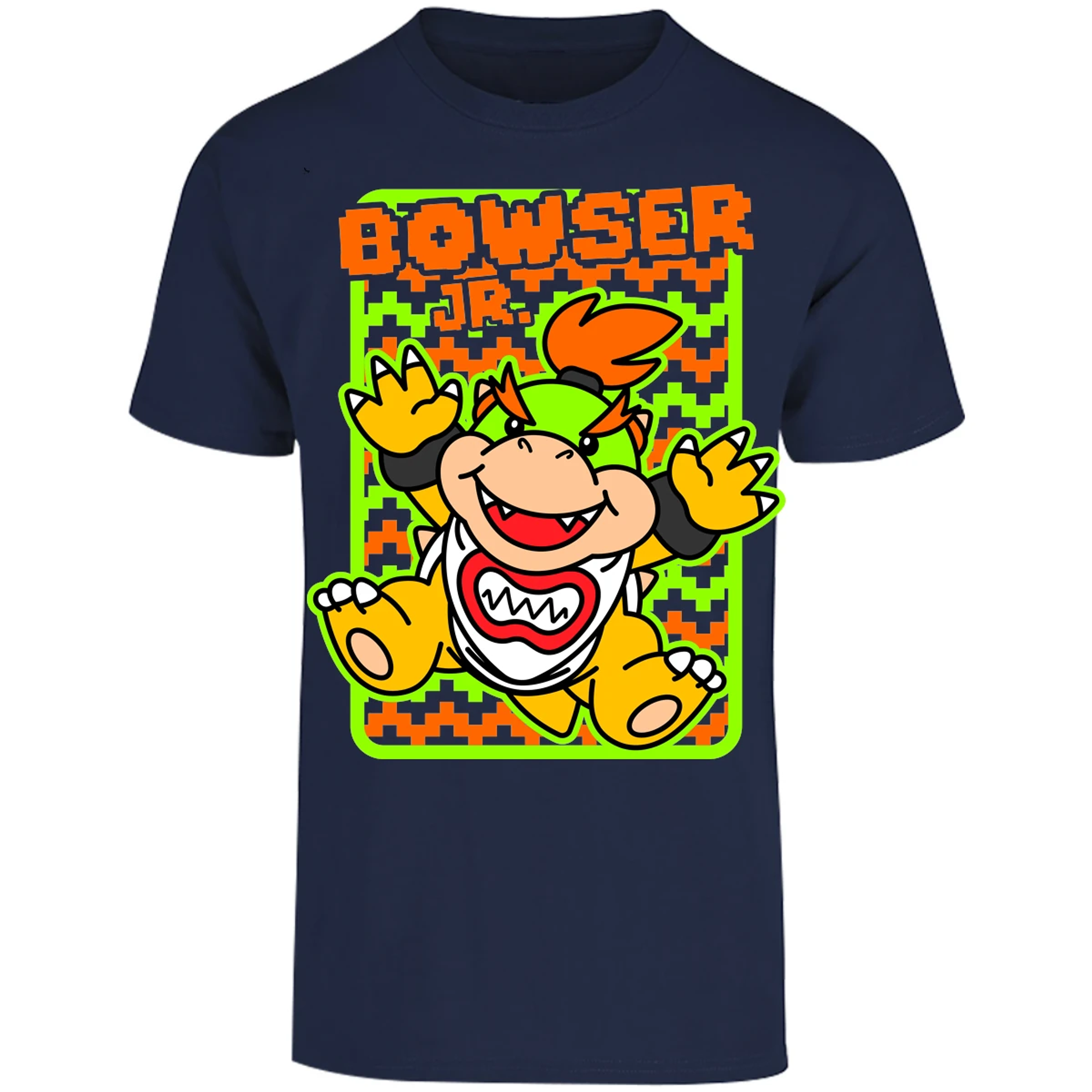Playera Mario Bros Bowser Junior para Adulto 9