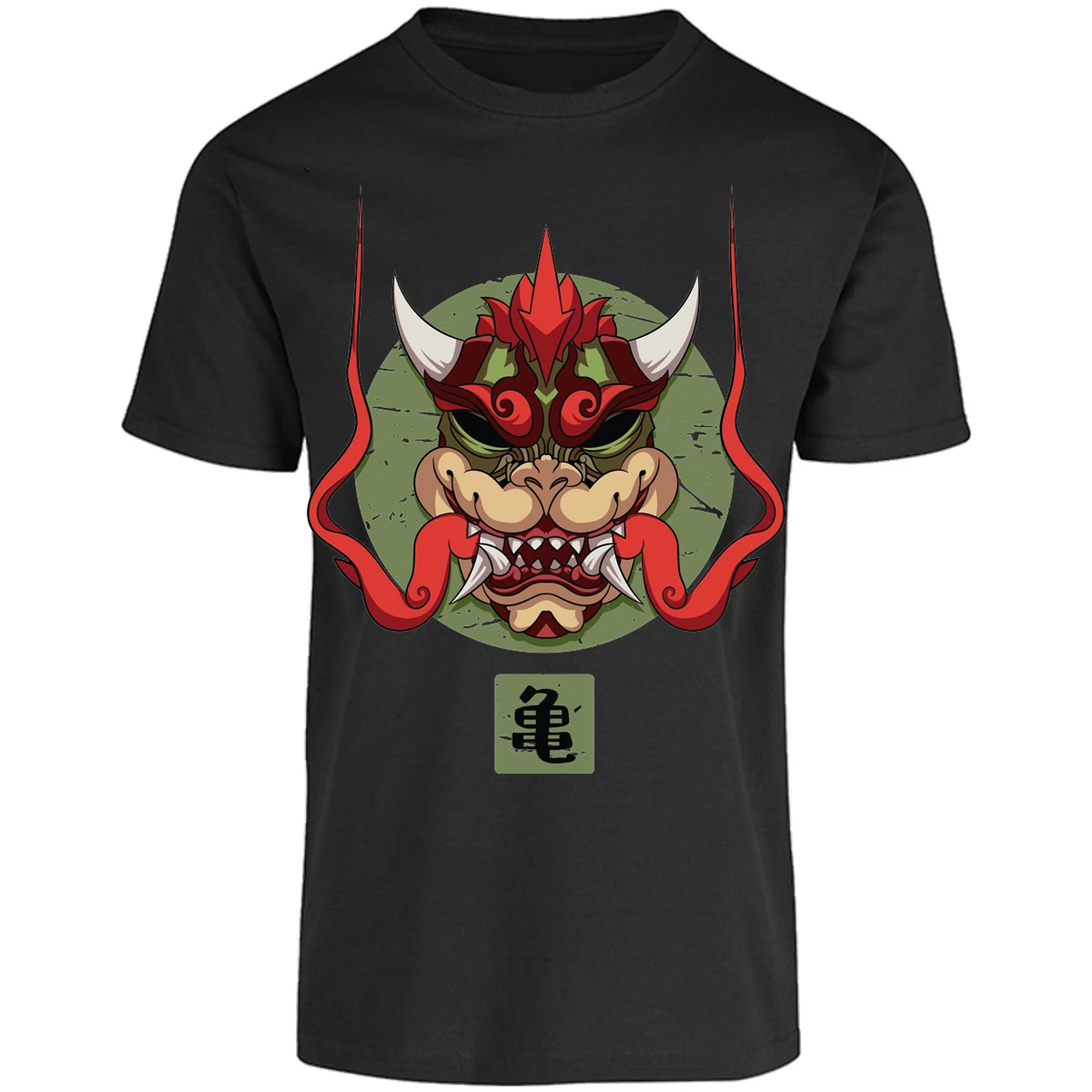 Playera Mario Bros Bowser Samurai para Adulto 10