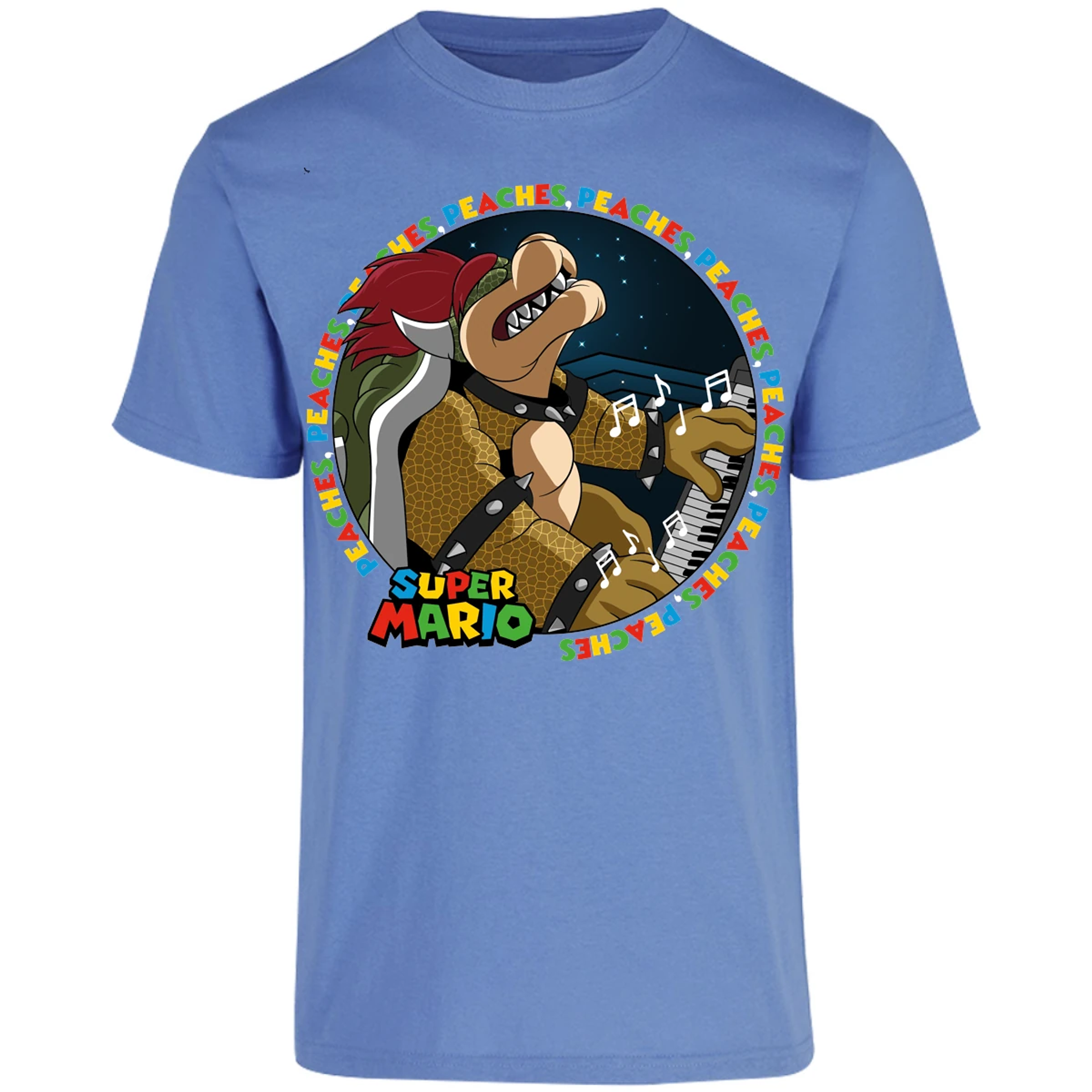 Playera Mario Bros Bowser Peaches para Adulto 14