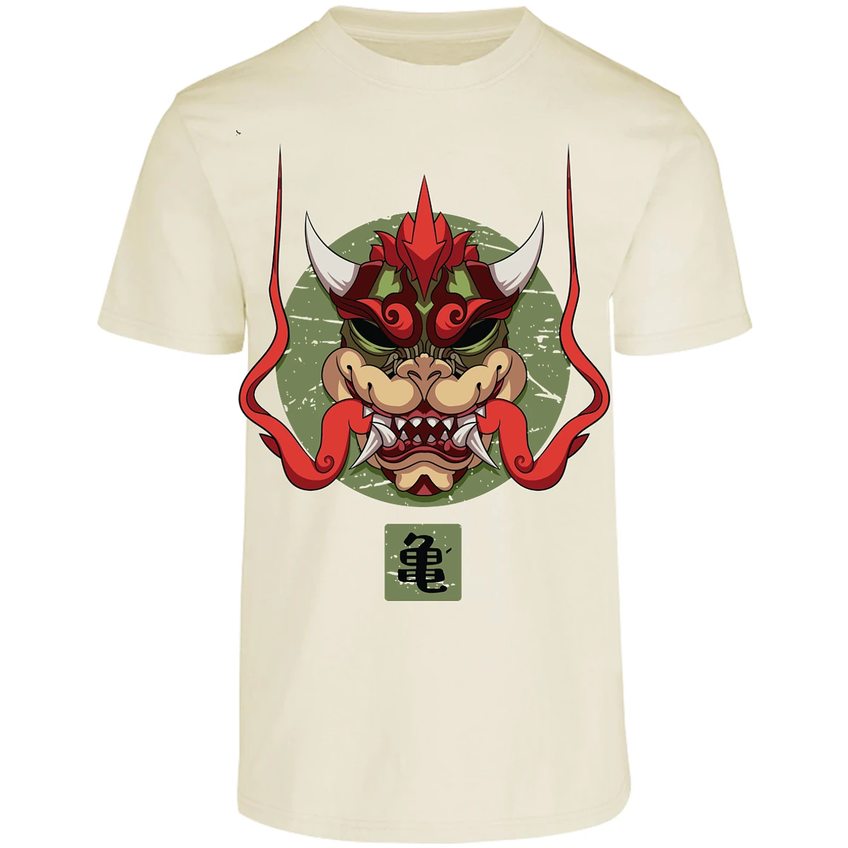 Playera Mario Bros Bowser Samurai para Adulto 4