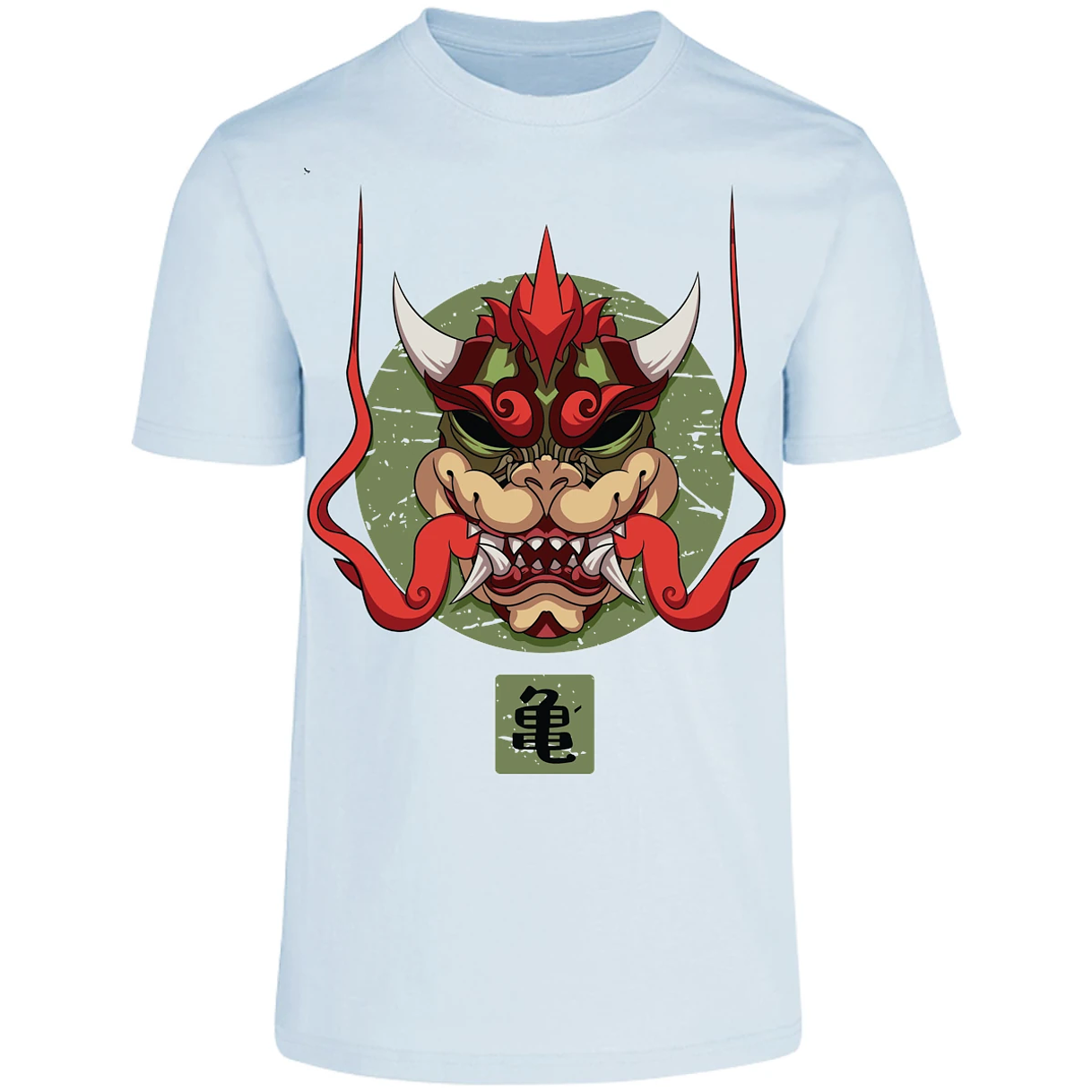 Playera Mario Bros Bowser Samurai para Adulto 17