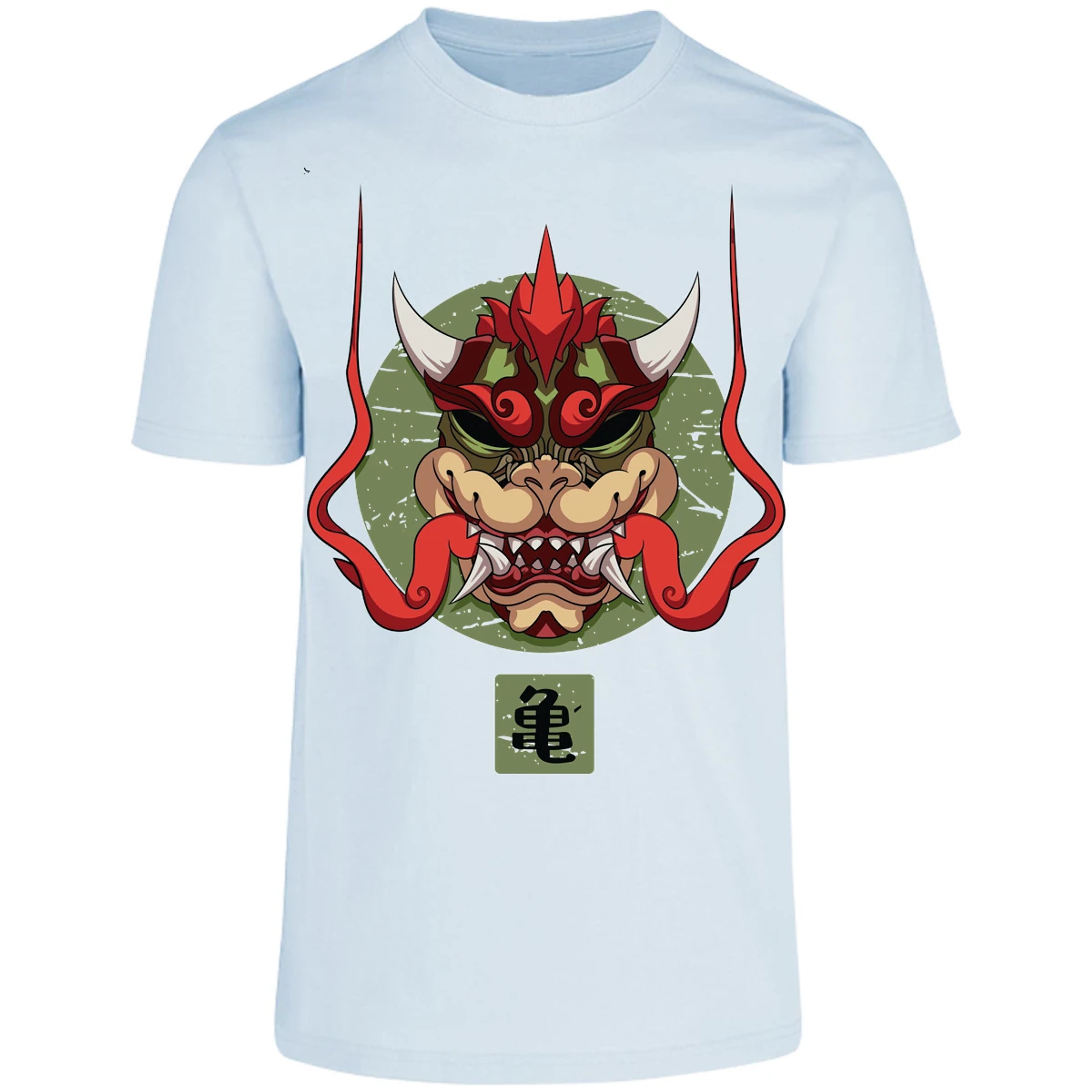Playera Mario Bros Bowser Samurai para Adulto 17