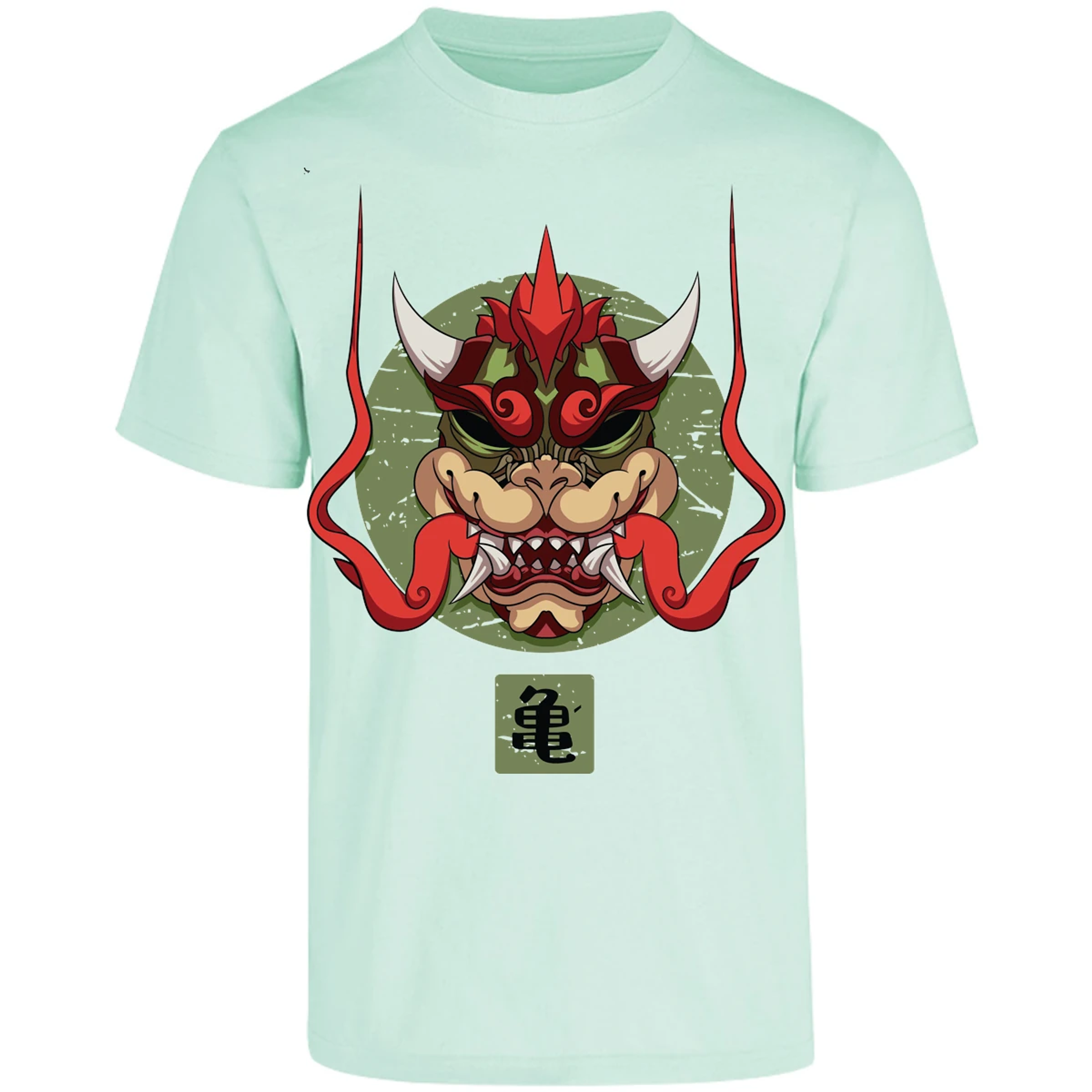 Playera Mario Bros Bowser Samurai para Adulto 6