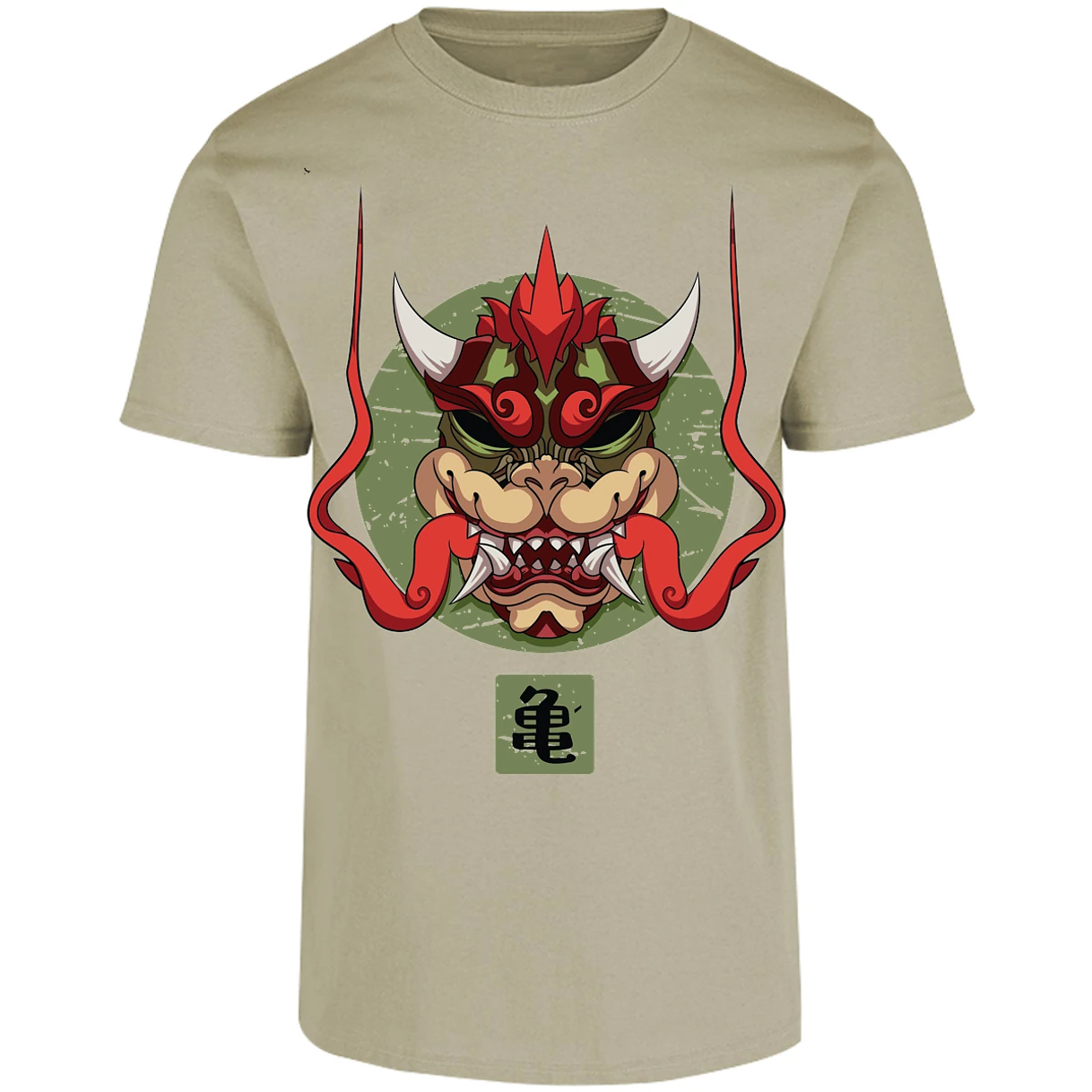 Playera Mario Bros Bowser Samurai para Adulto 18