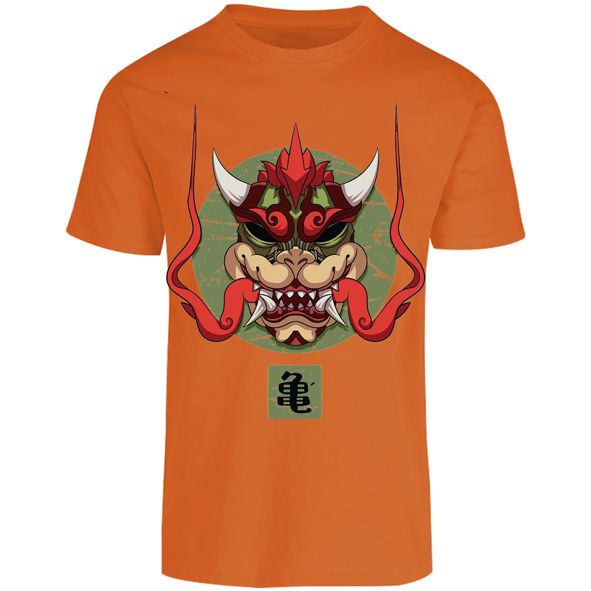 Playera Mario Bros Bowser Samurai para Adulto 1