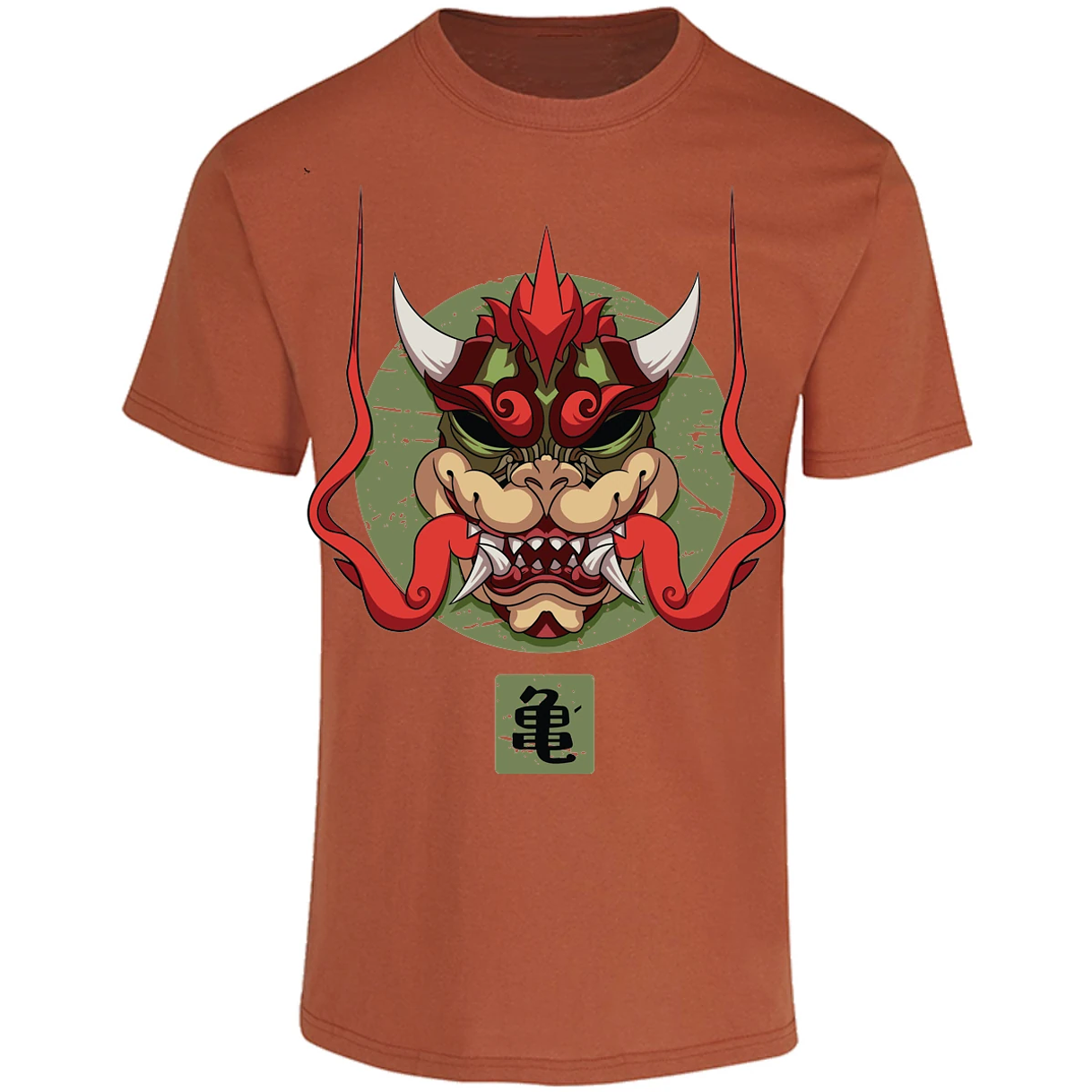 Playera Mario Bros Bowser Samurai para Adulto 2