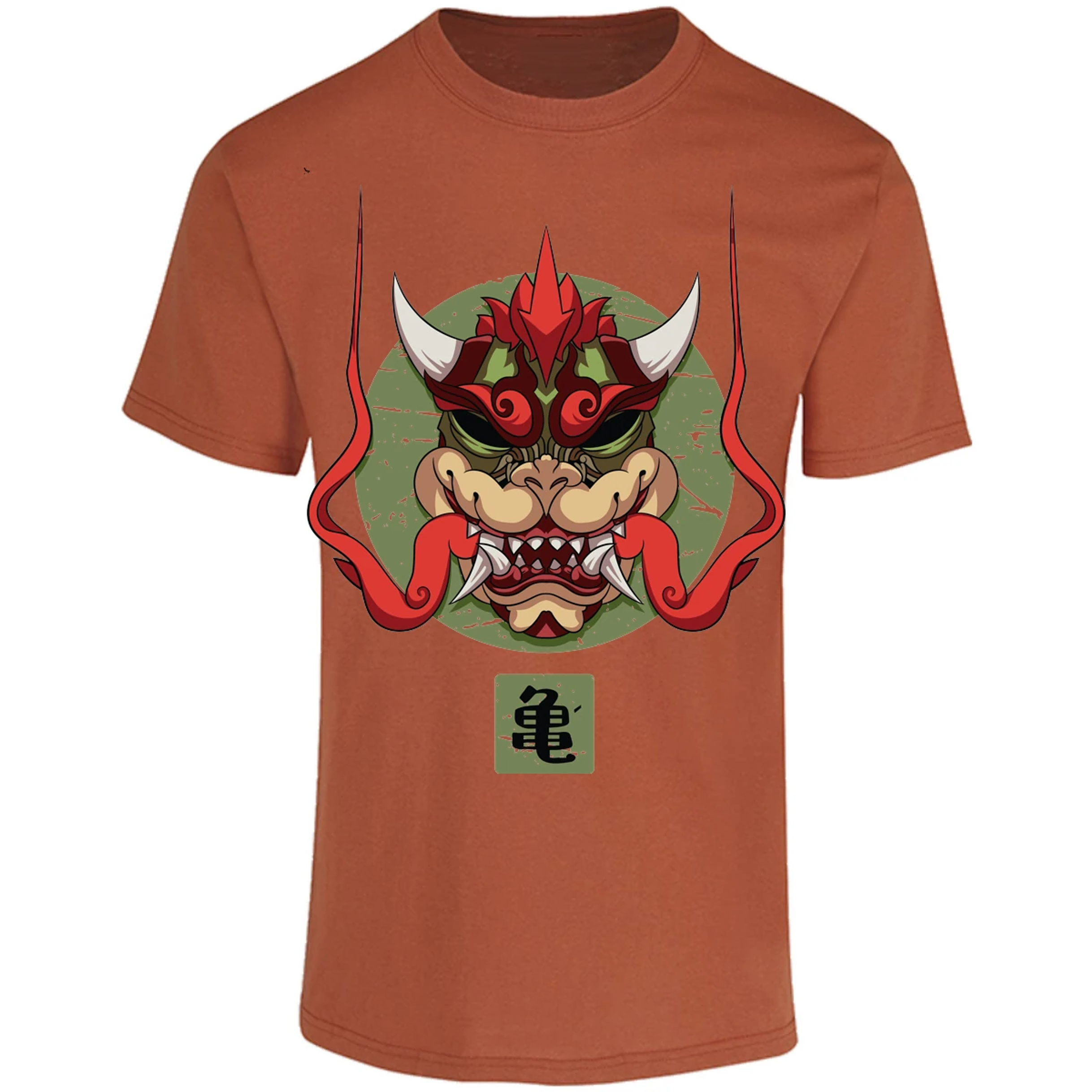 Playera Mario Bros Bowser Samurai para Adulto 2