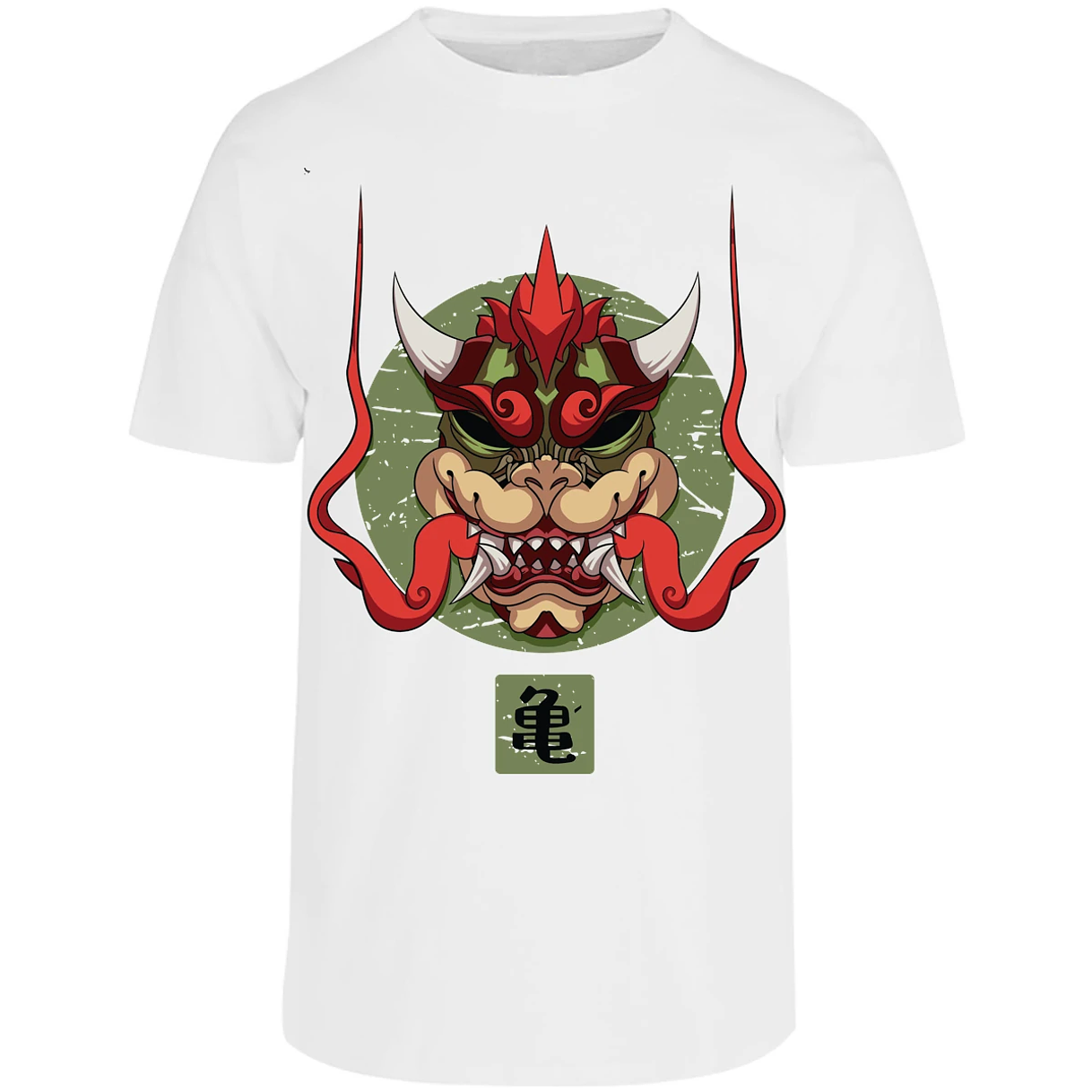 Playera Mario Bros Bowser Samurai para Adulto 22