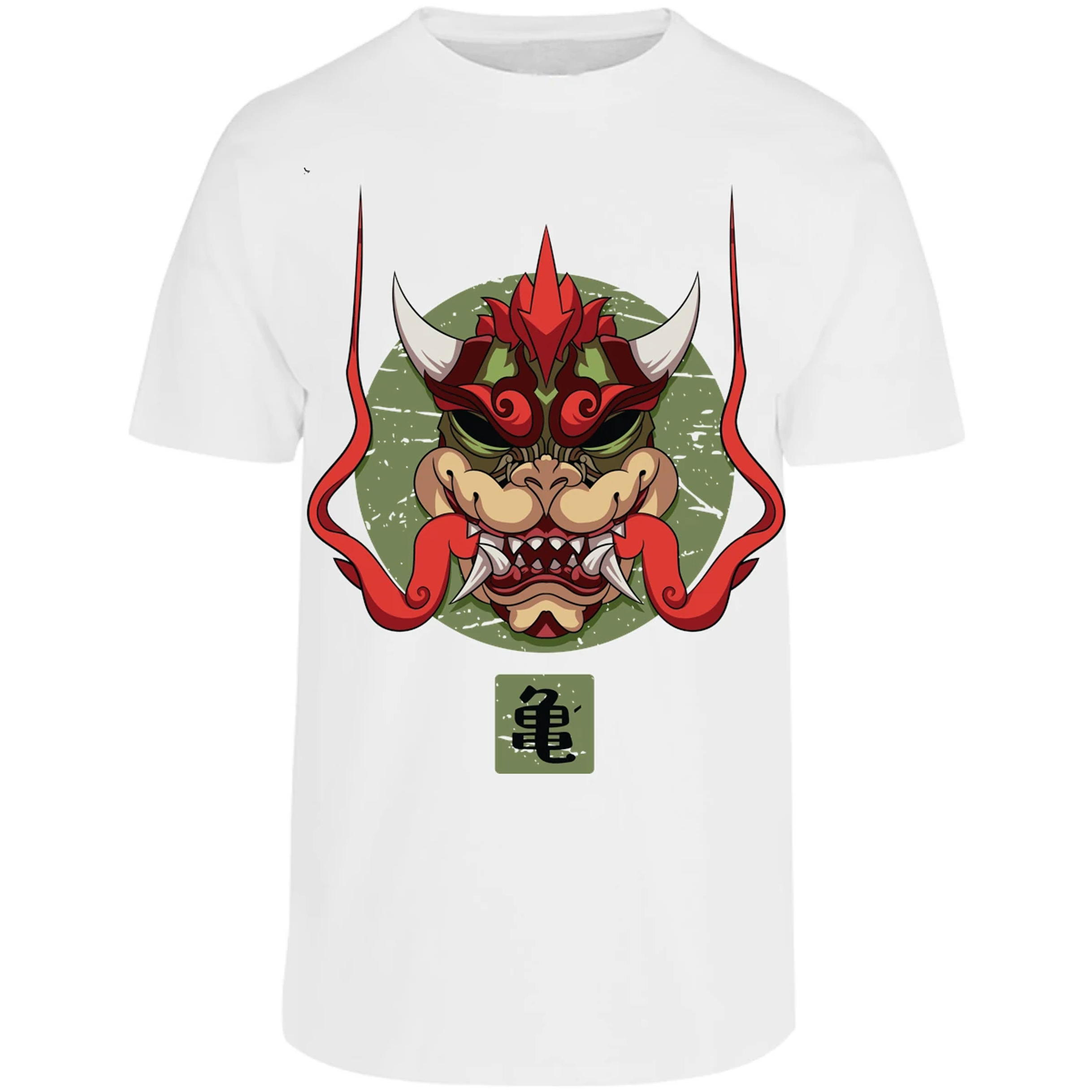 Playera Mario Bros Bowser Samurai para Adulto 22