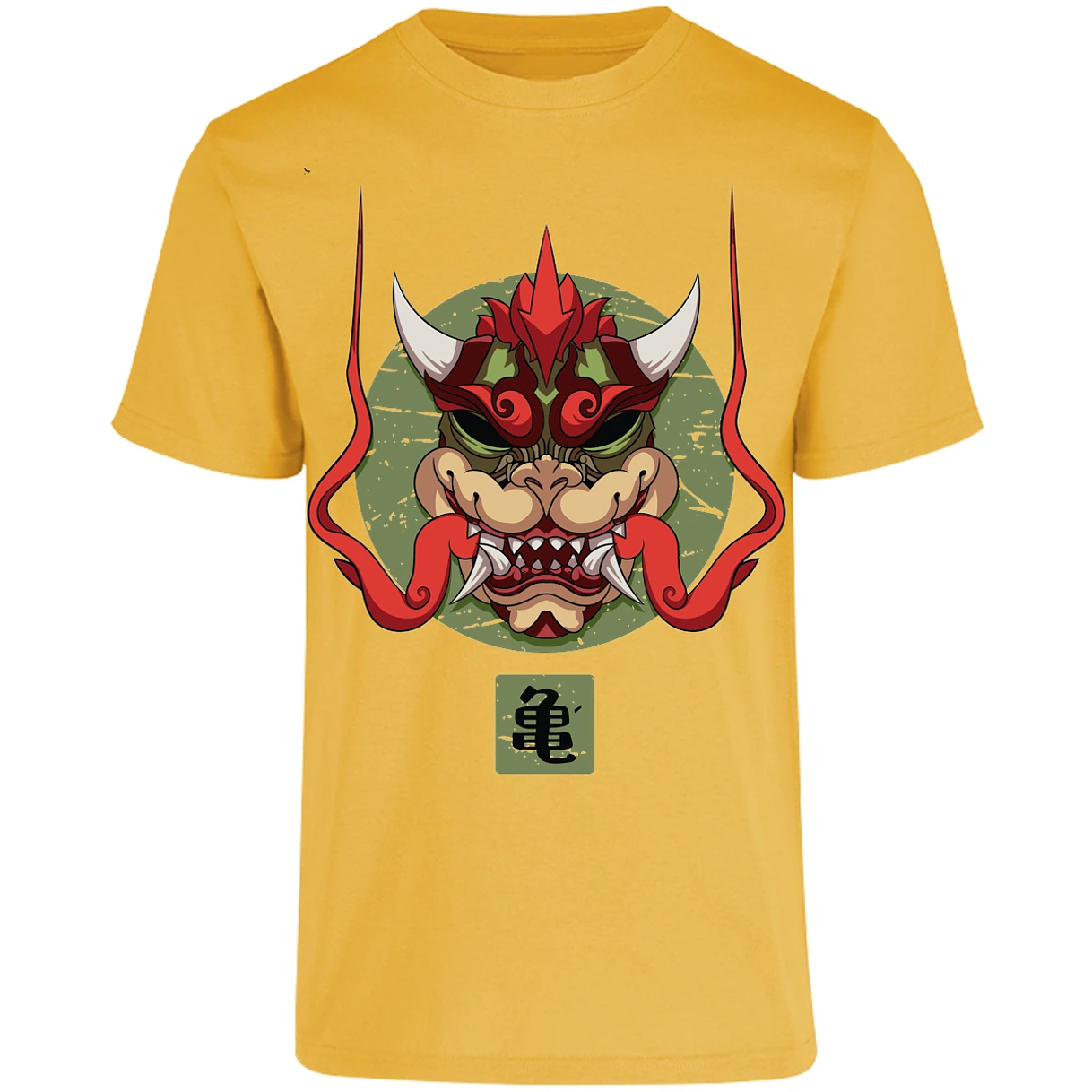 Playera Mario Bros Bowser Samurai para Adulto 8