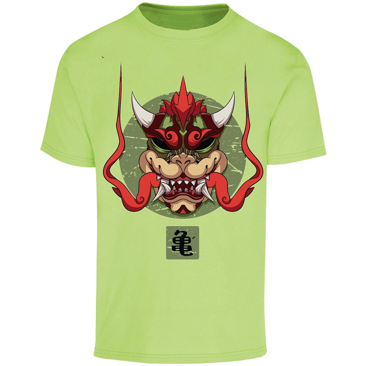 Playera Mario Bros Bowser Samurai para Adulto 9