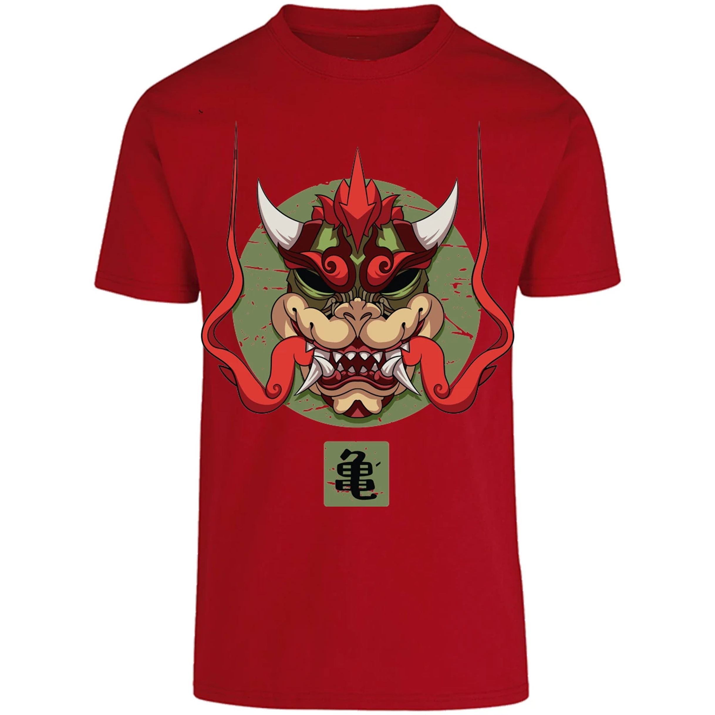 Playera Mario Bros Bowser Samurai para Adulto 11