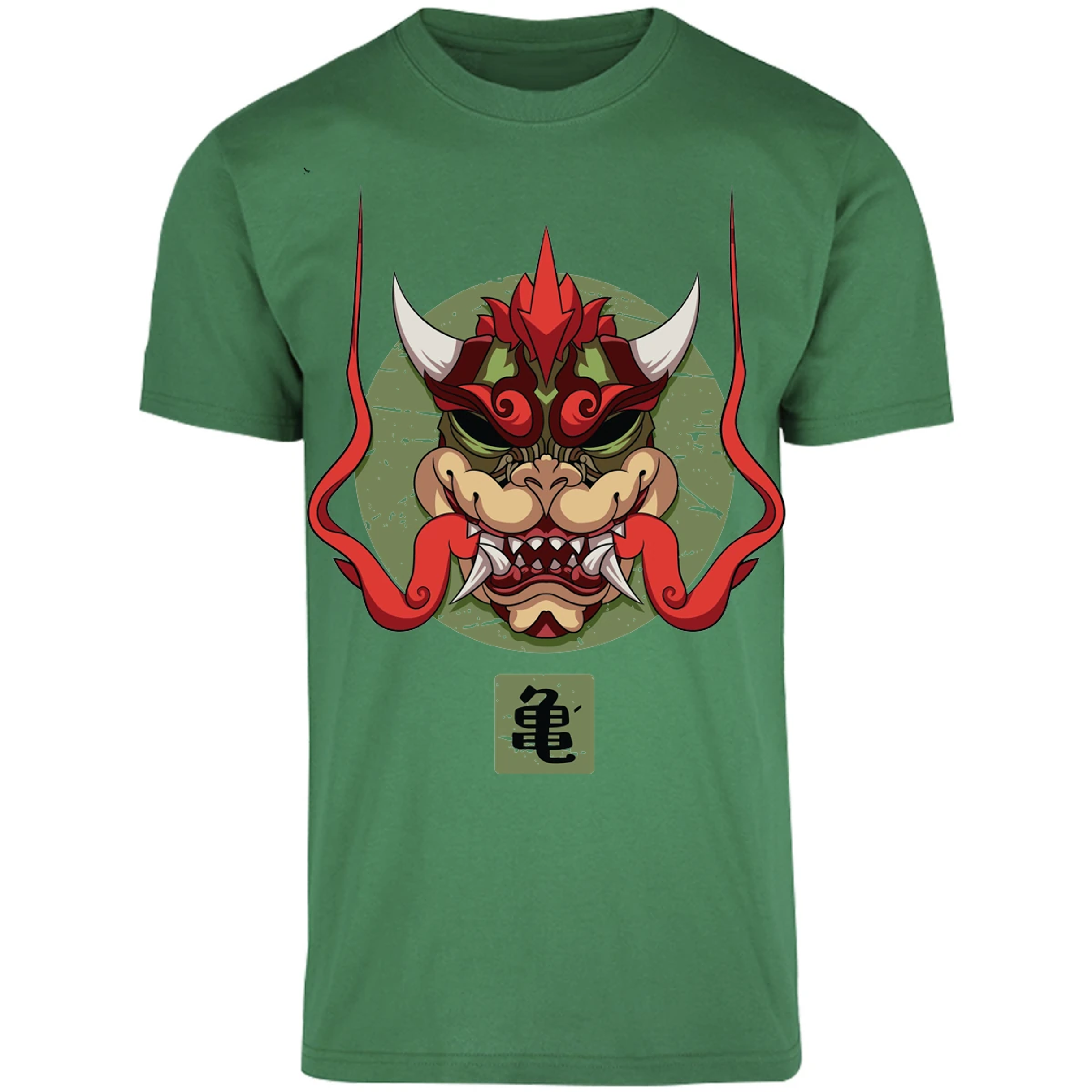 Playera Mario Bros Bowser Samurai para Adulto 12