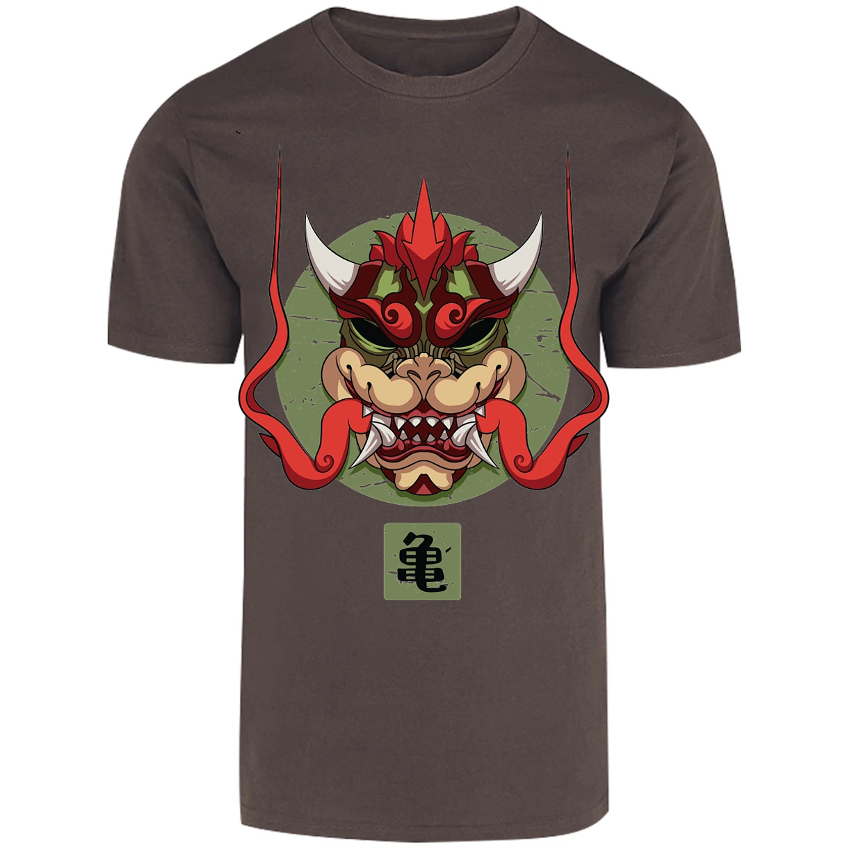 Playera Mario Bros Bowser Samurai para Adulto 13