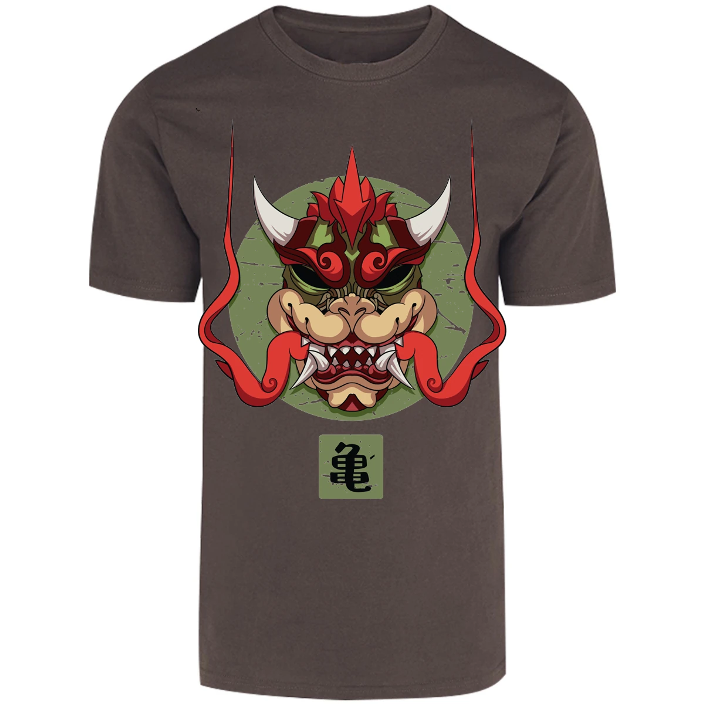 Playera Mario Bros Bowser Samurai para Adulto 13