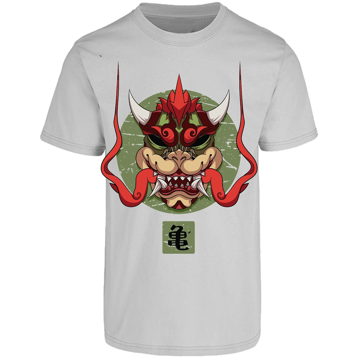 Playera Mario Bros Bowser Samurai para Adulto 15