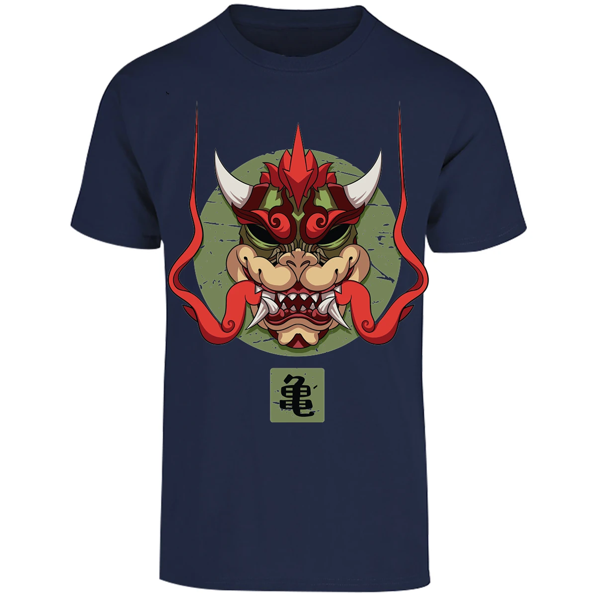 Playera Mario Bros Bowser Samurai para Adulto 19