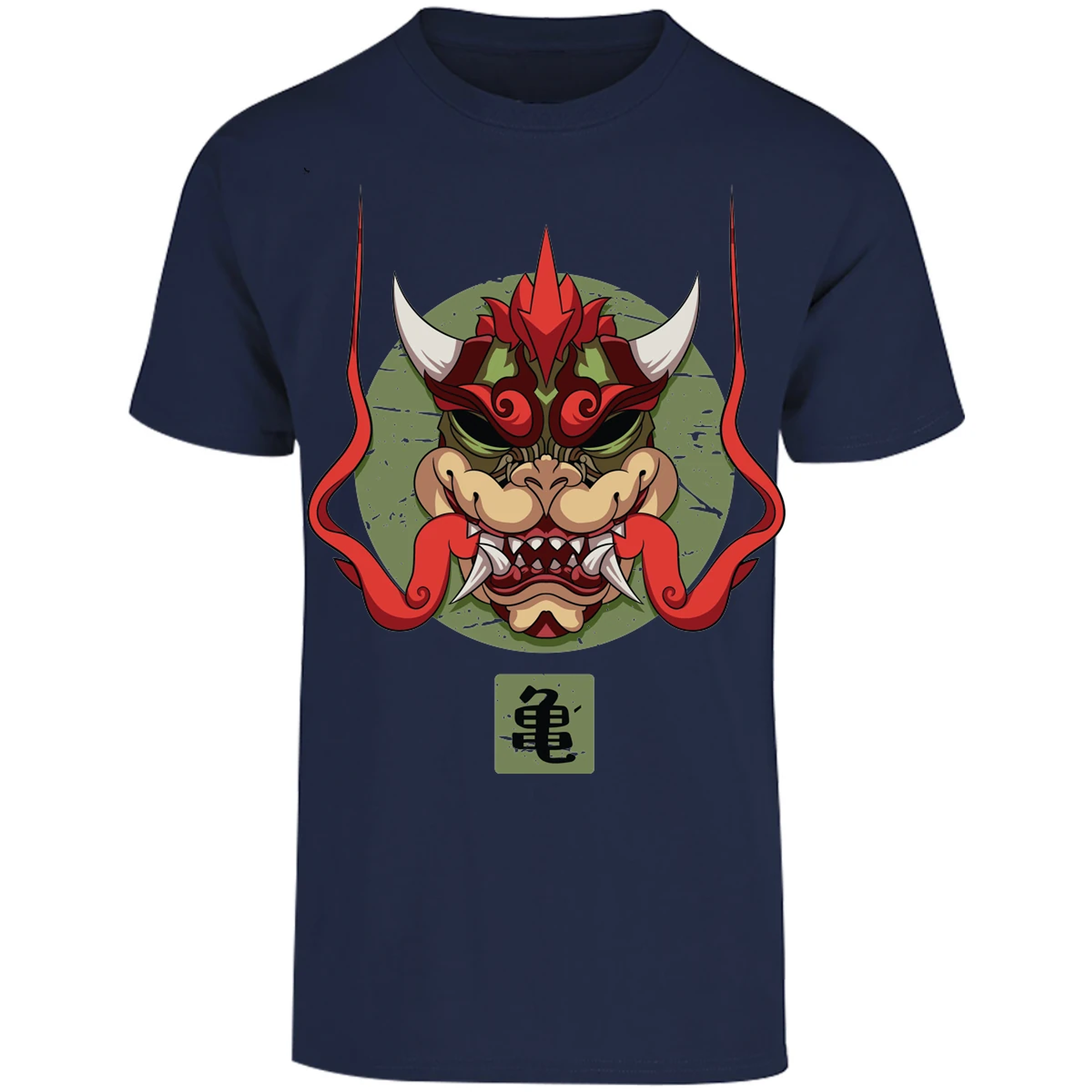 Playera Mario Bros Bowser Samurai para Adulto 19