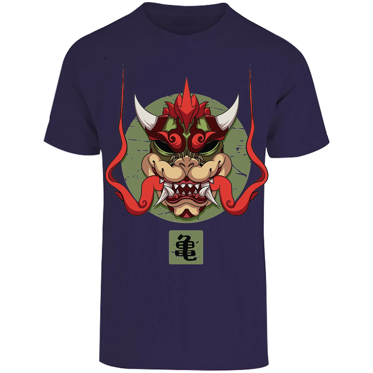 Playera Mario Bros Bowser Samurai para Adulto 24