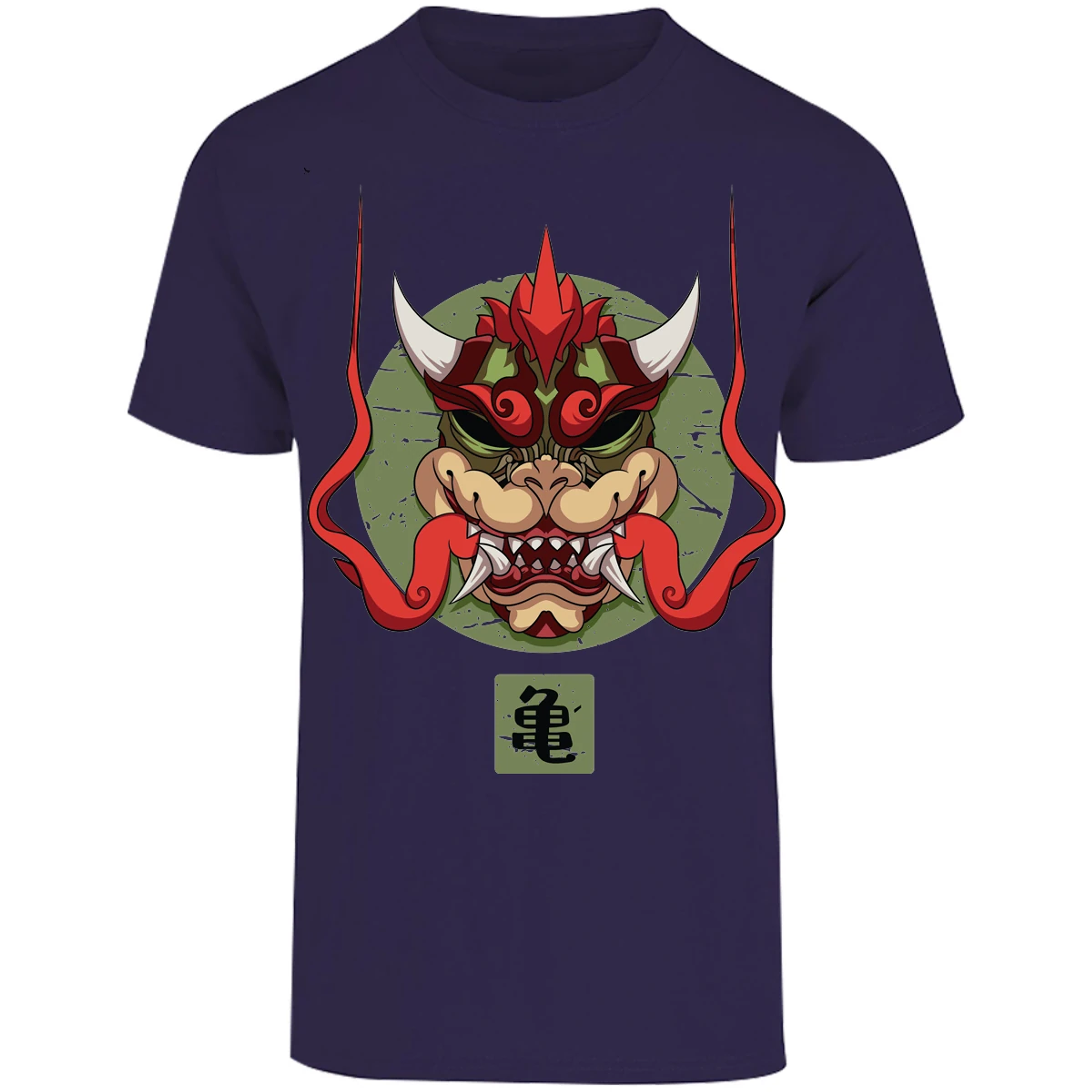 Playera Mario Bros Bowser Samurai para Adulto 24