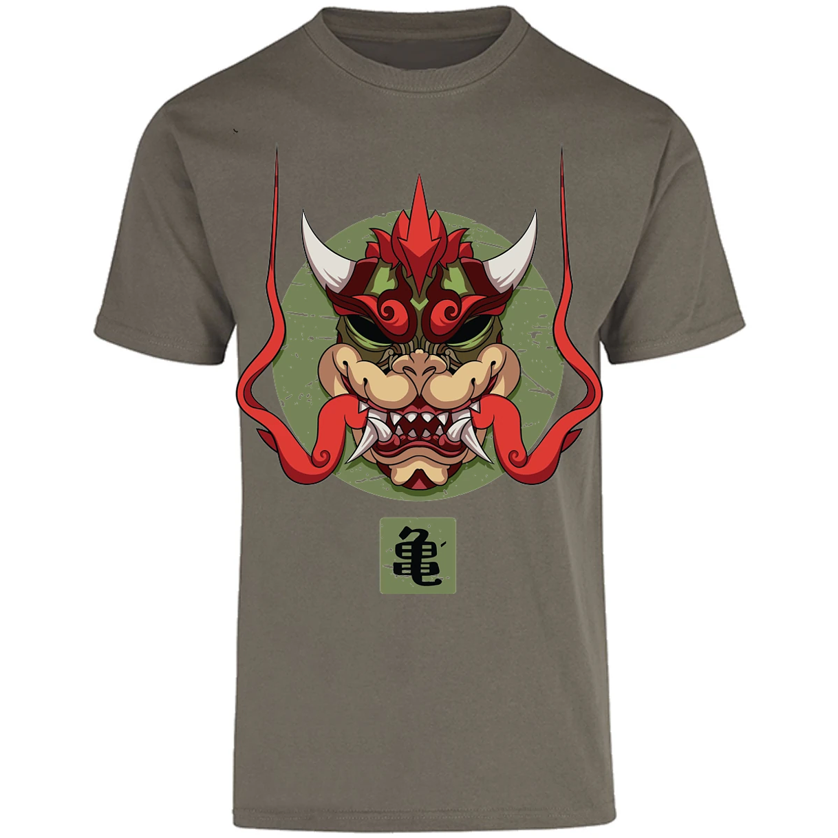 Playera Mario Bros Bowser Samurai para Adulto 25