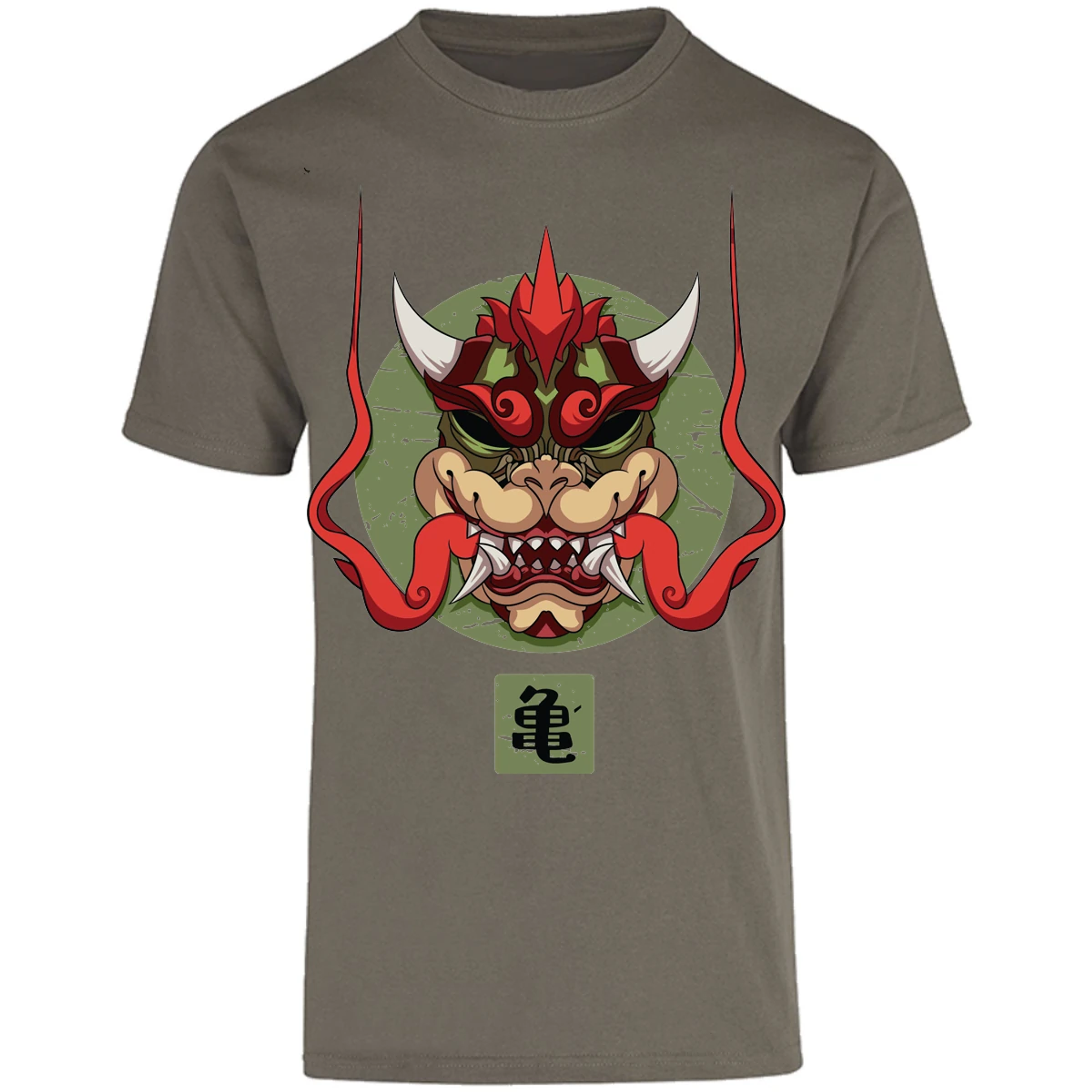 Playera Mario Bros Bowser Samurai para Adulto 25