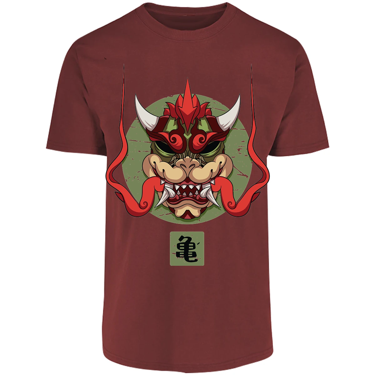 Playera Mario Bros Bowser Samurai para Adulto 29