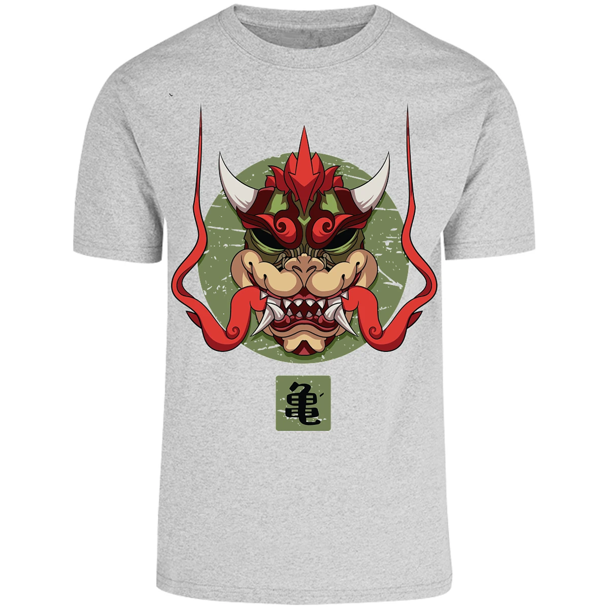 Playera Mario Bros Bowser Samurai para Adulto 30