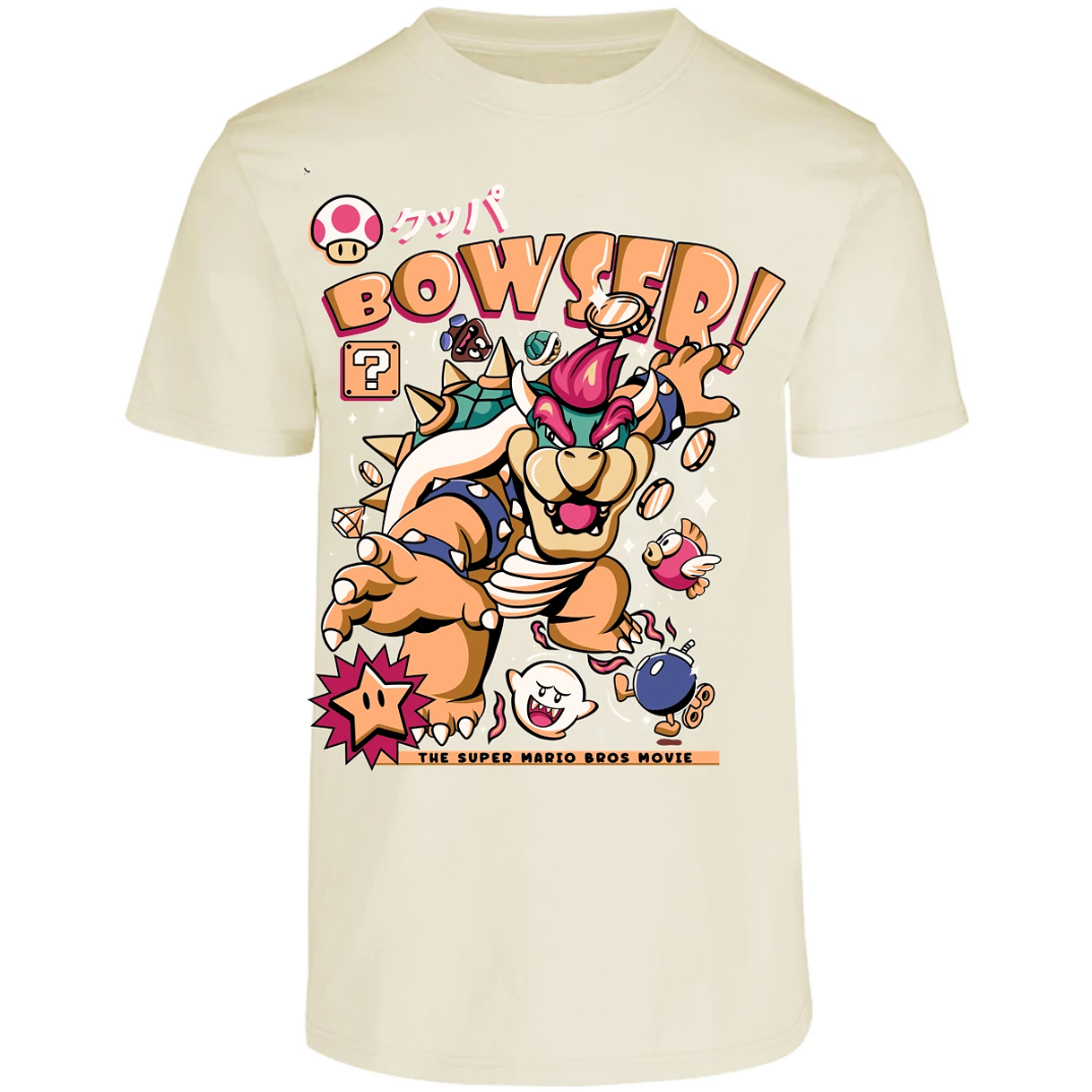 Playera Mario Bros Bowser Tee para Adulto 26