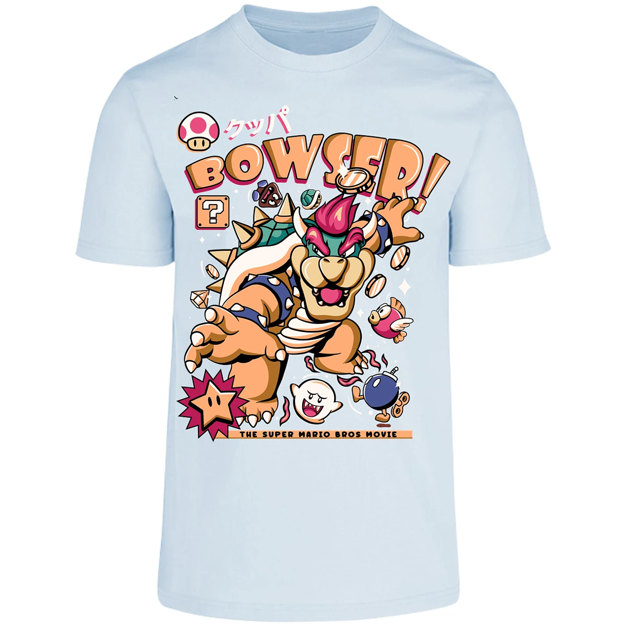 Playera Mario Bros Bowser Tee para Adulto 17