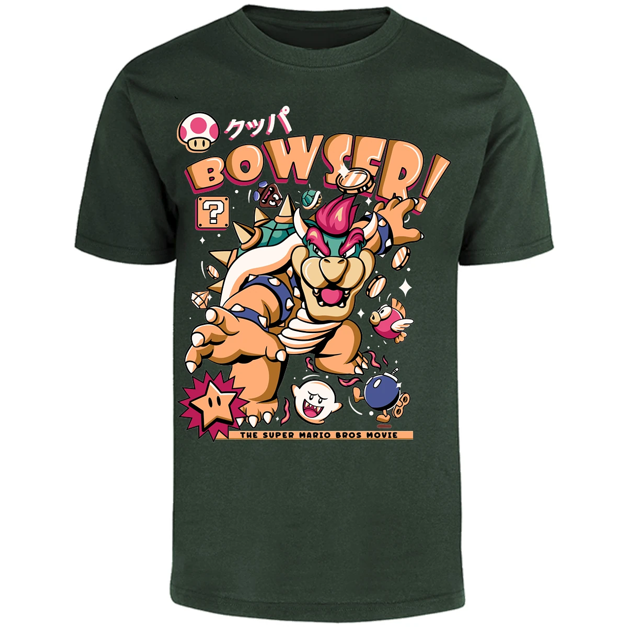 Playera Mario Bros Bowser Tee para Adulto 1