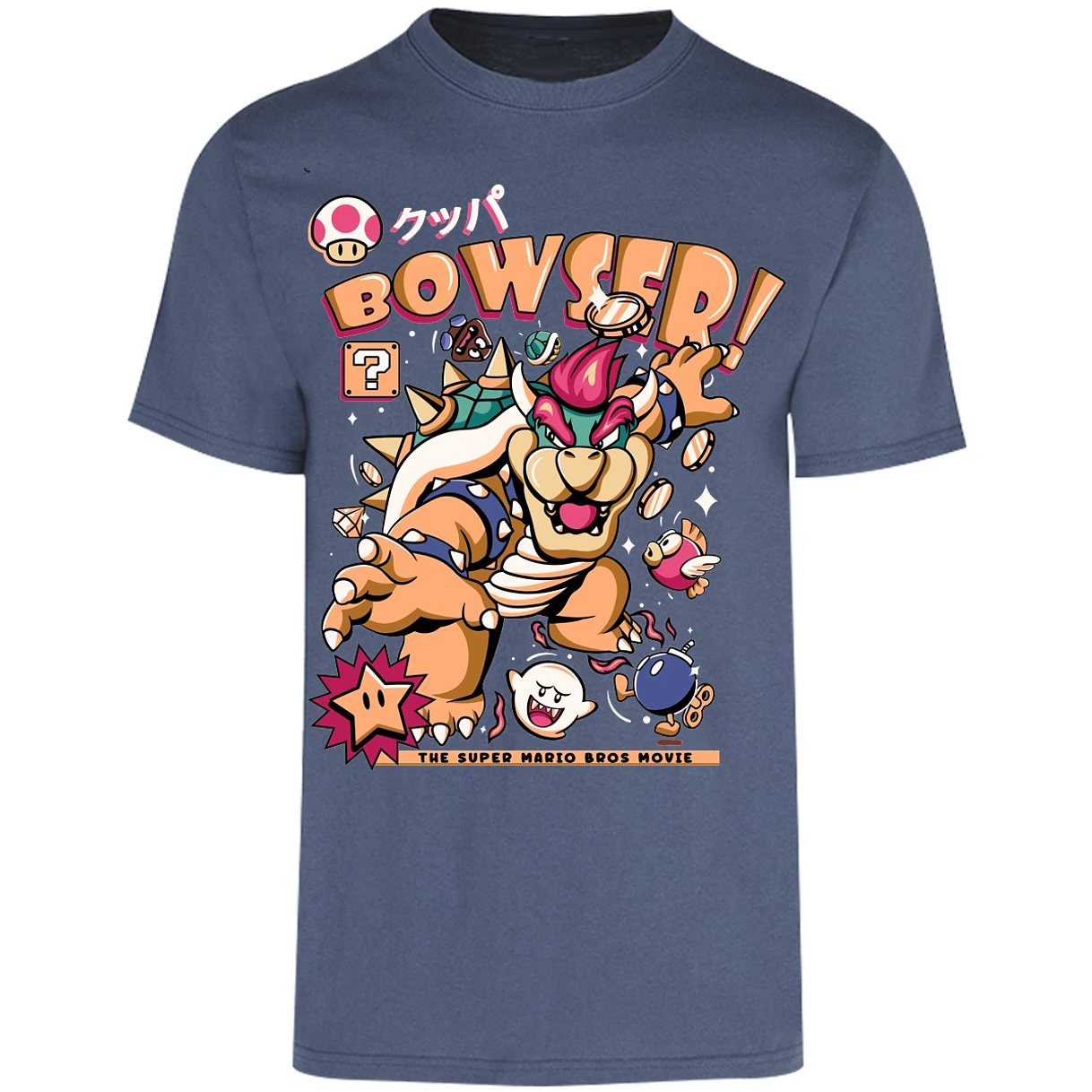 Playera Mario Bros Bowser Tee para Adulto 2