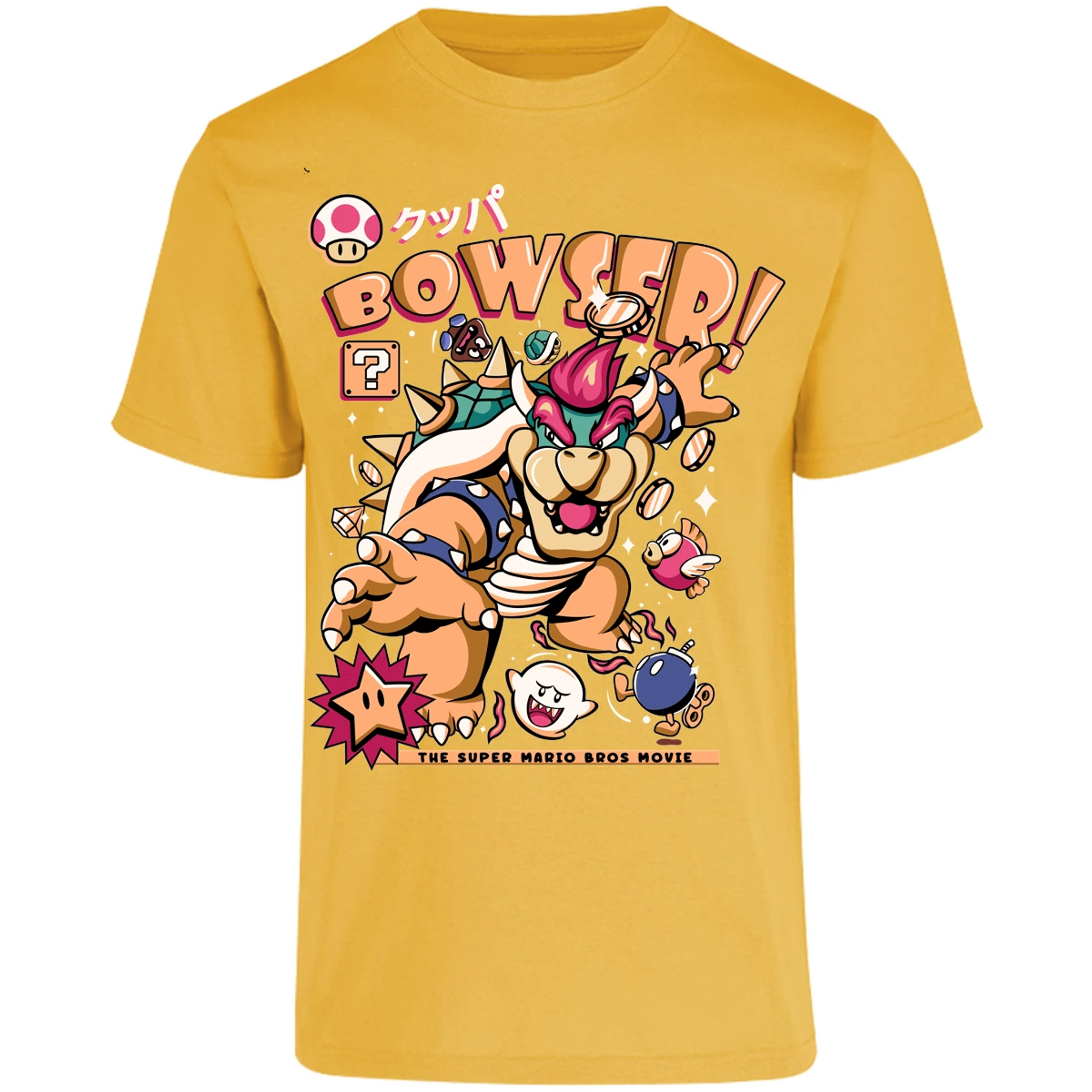 Playera Mario Bros Bowser Tee para Adulto 3