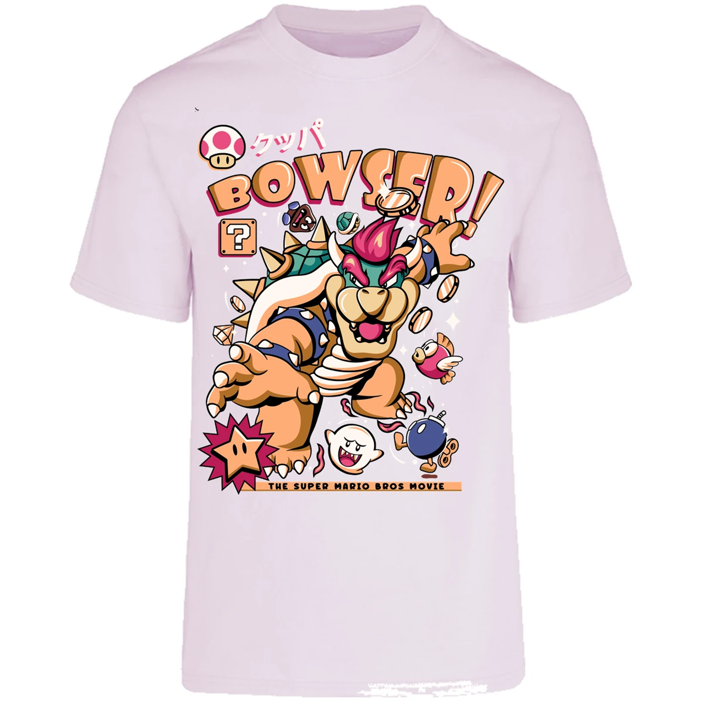 Playera Mario Bros Bowser Tee para Adulto 6