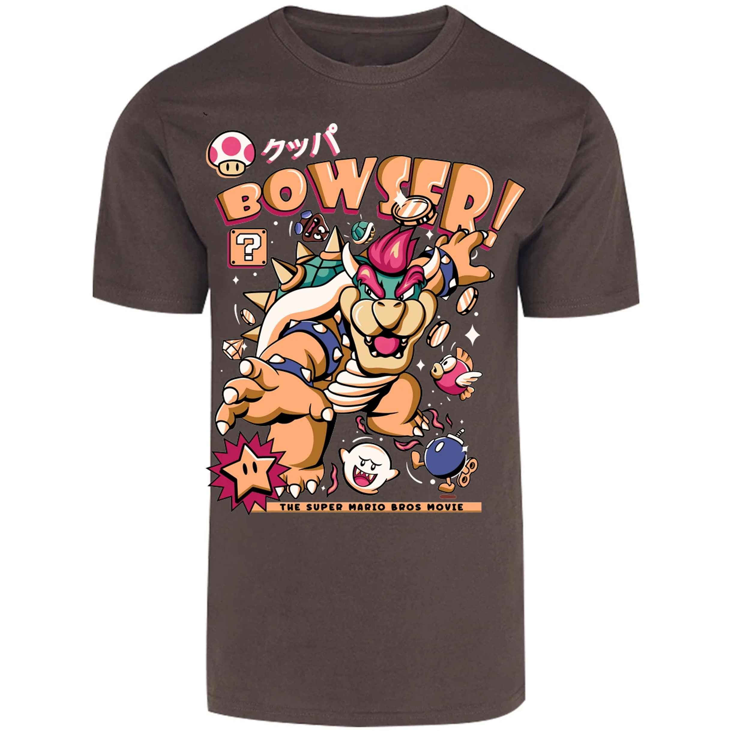 Playera Mario Bros Bowser Tee para Adulto 7