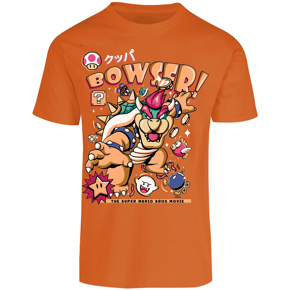 Playera Mario Bros Bowser Tee para Adulto 11